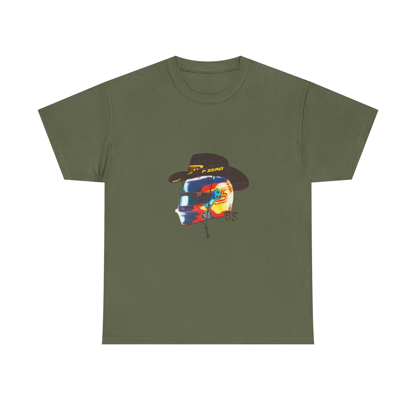Cowboy Sainz Inspired Helmet T-Shirt