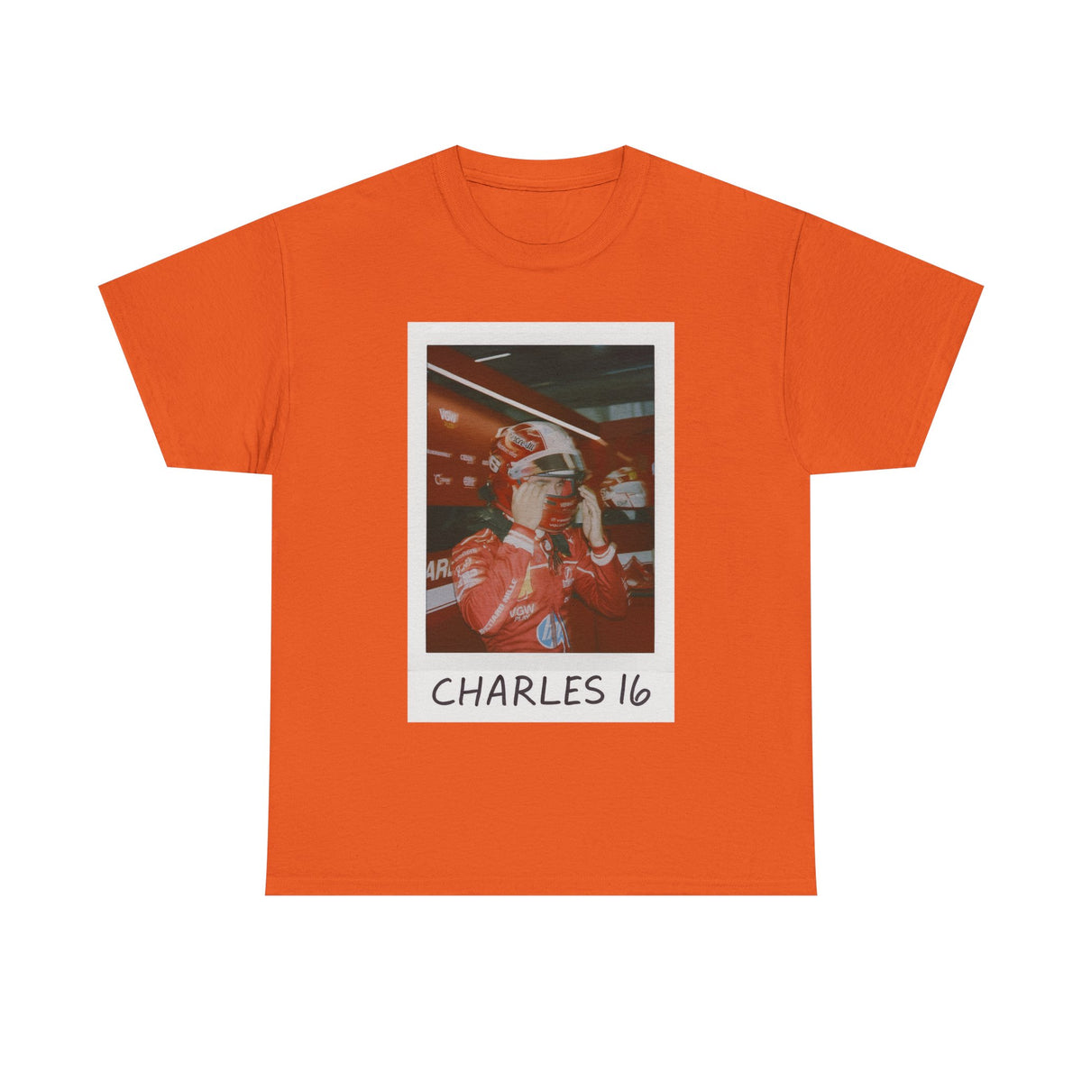 Charles Leclerc 16 F1 Polaroid T-Shirt