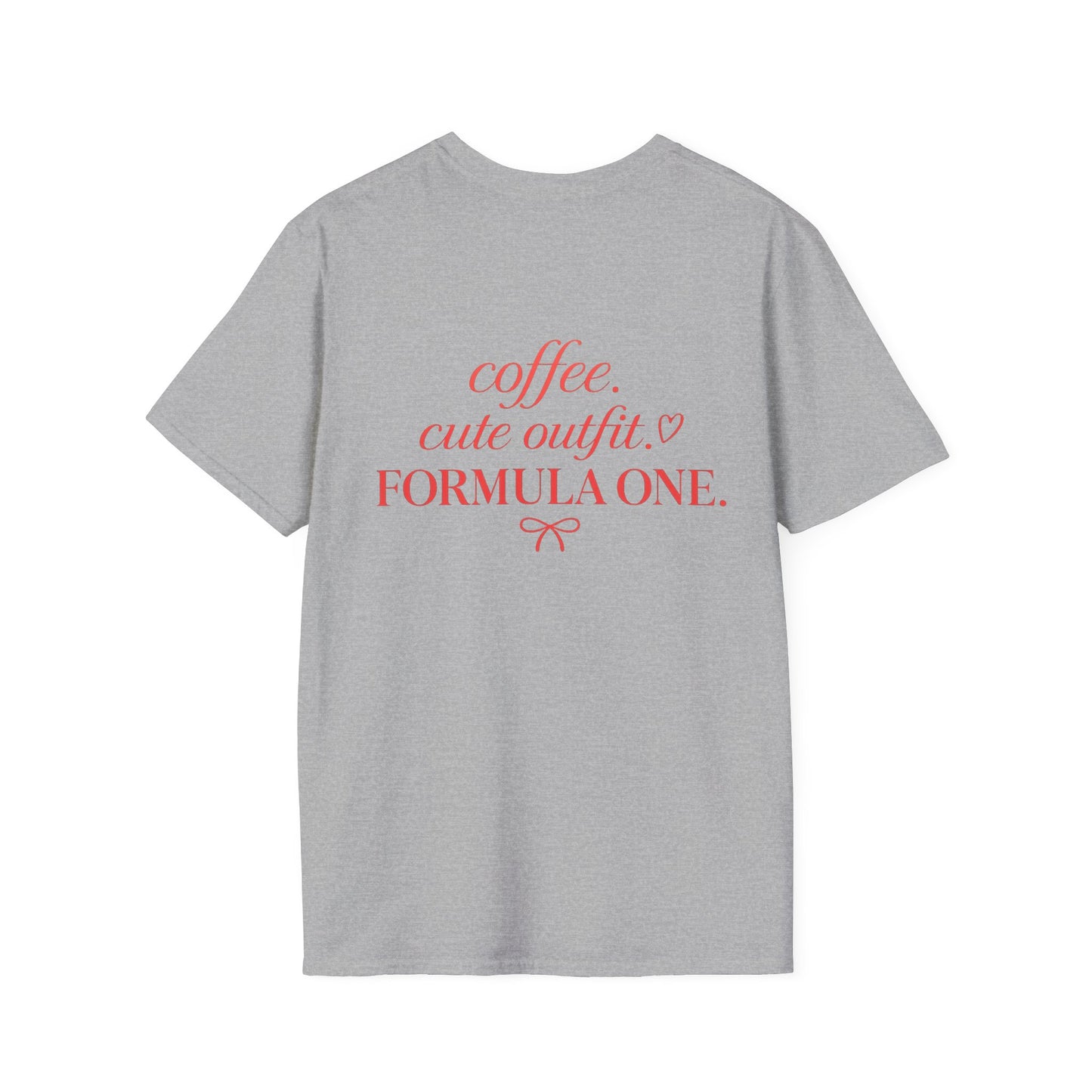 Coffe Cute Outfit Formula One T-Shirt