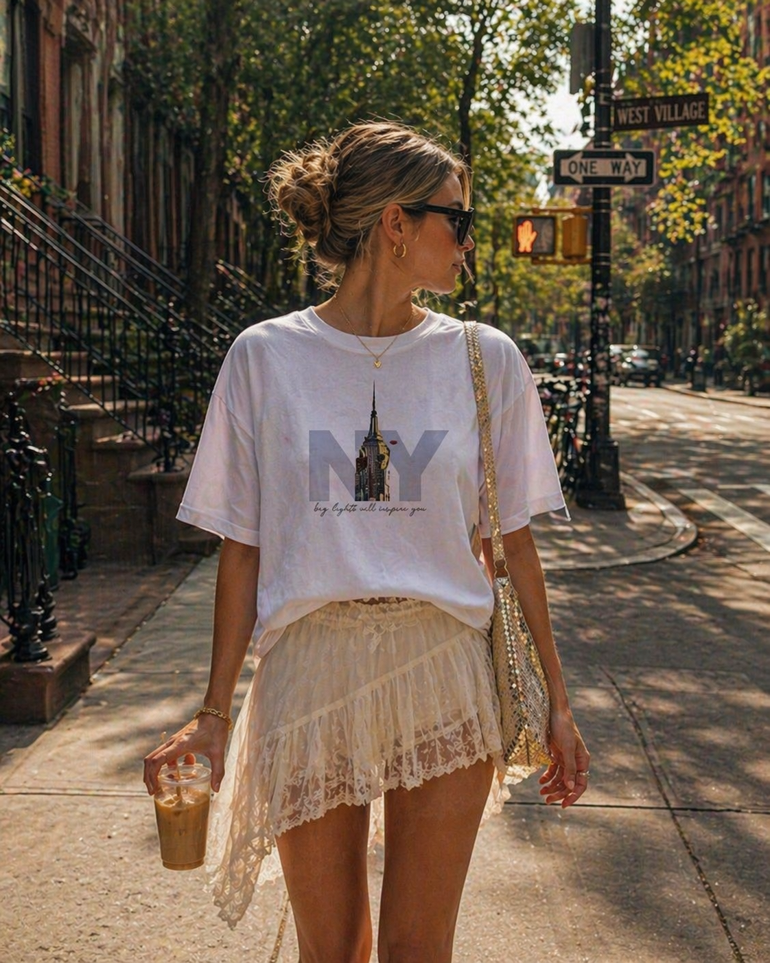 NY Skyline T-Shirt Empire State