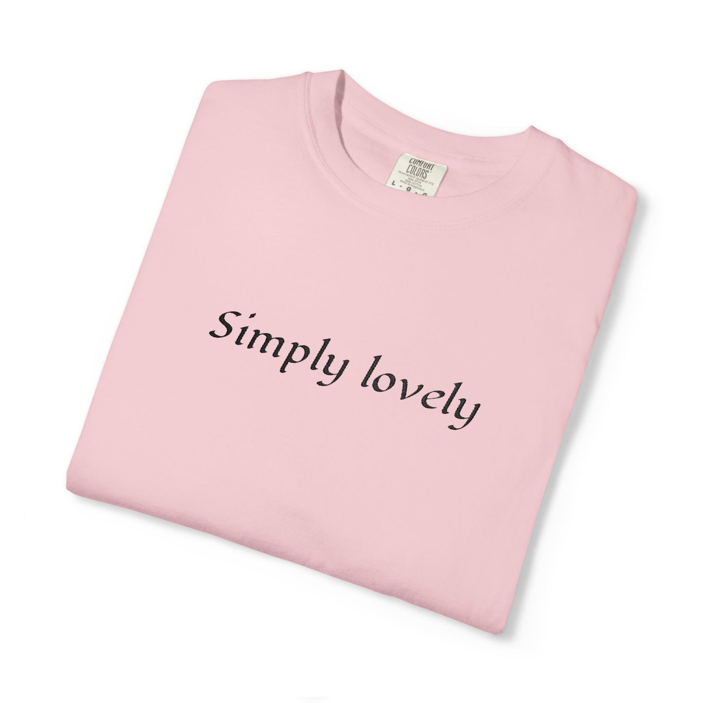 Simply Lovely Emroidered T-Shirt with 333 Angel Number