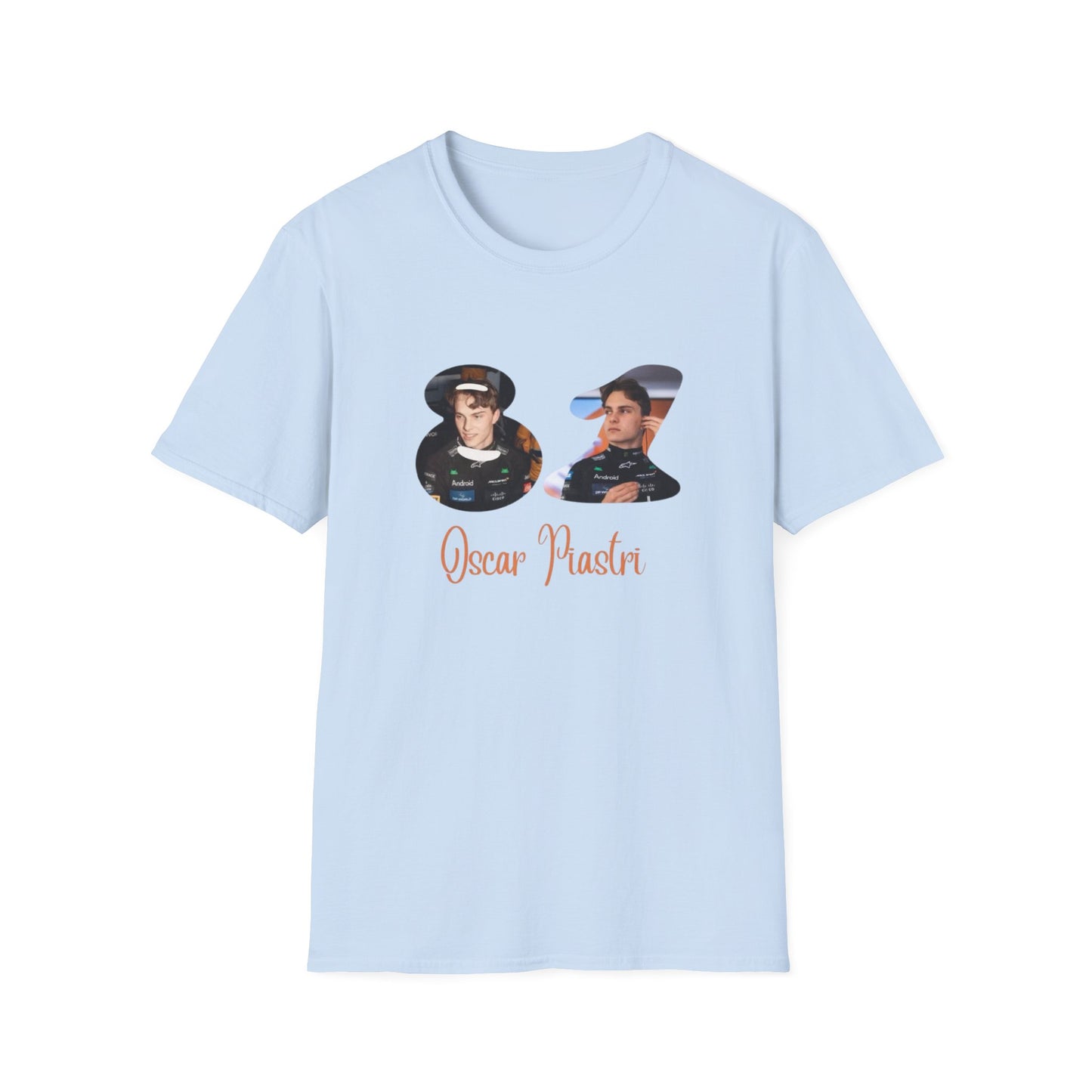 Oscar Piastri 81 photo collage T-Shirt