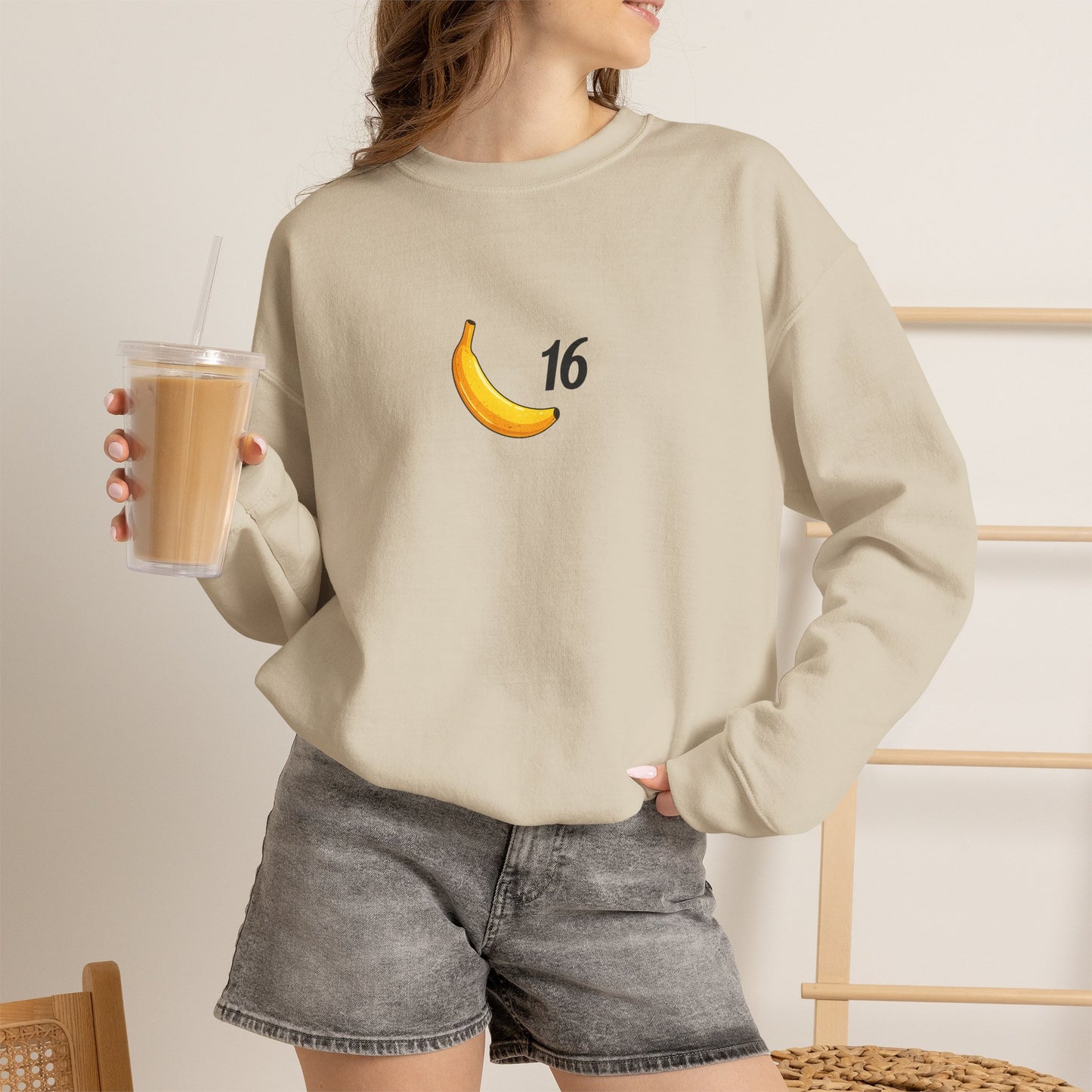 Banana 16 Crewneck Charles Leclerc Inspired Sweatshirt