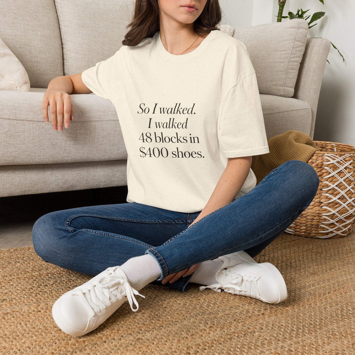 So I Walked I Walked 48 Blocks in 400 Shoes T-Shirt