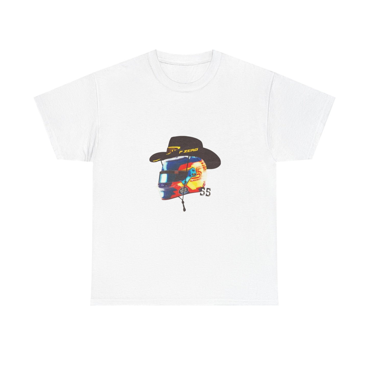 Cowboy Sainz Inspired Helmet T-Shirt