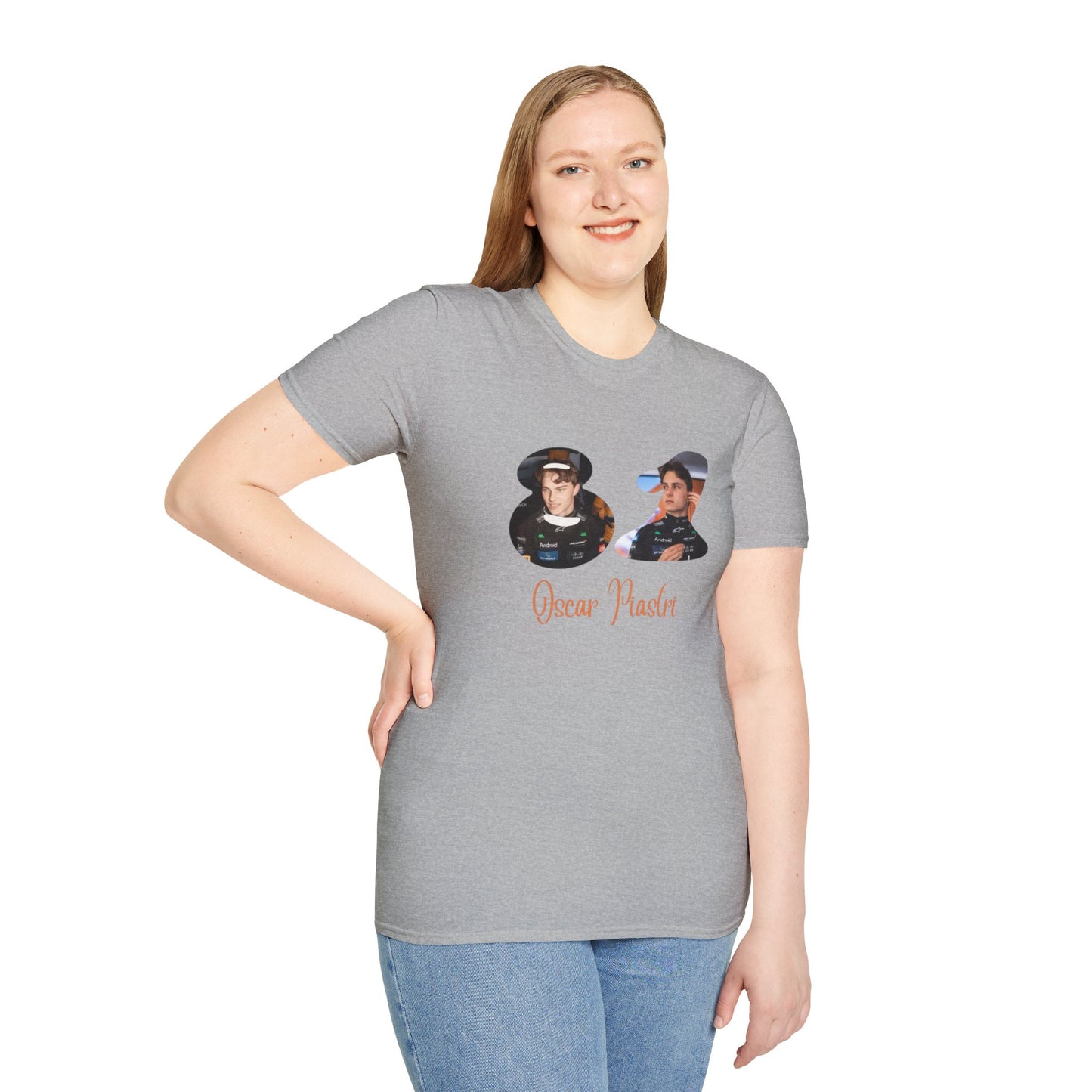 Oscar Piastri 81 photo collage T-Shirt