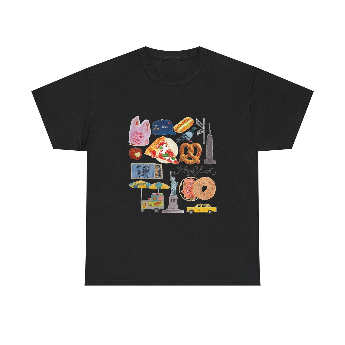 New York Aesthetic T-Shirt NYC Collage Tee