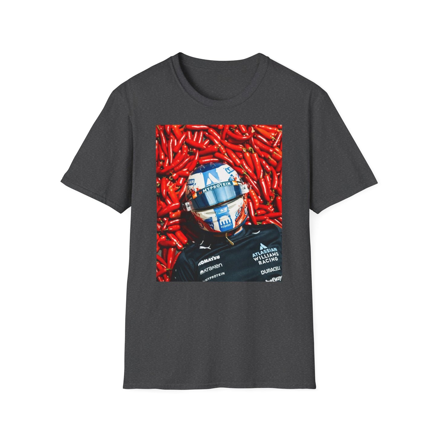 Carlos Sainz Red Chili Peppers T-Shirt | Motorsport Art