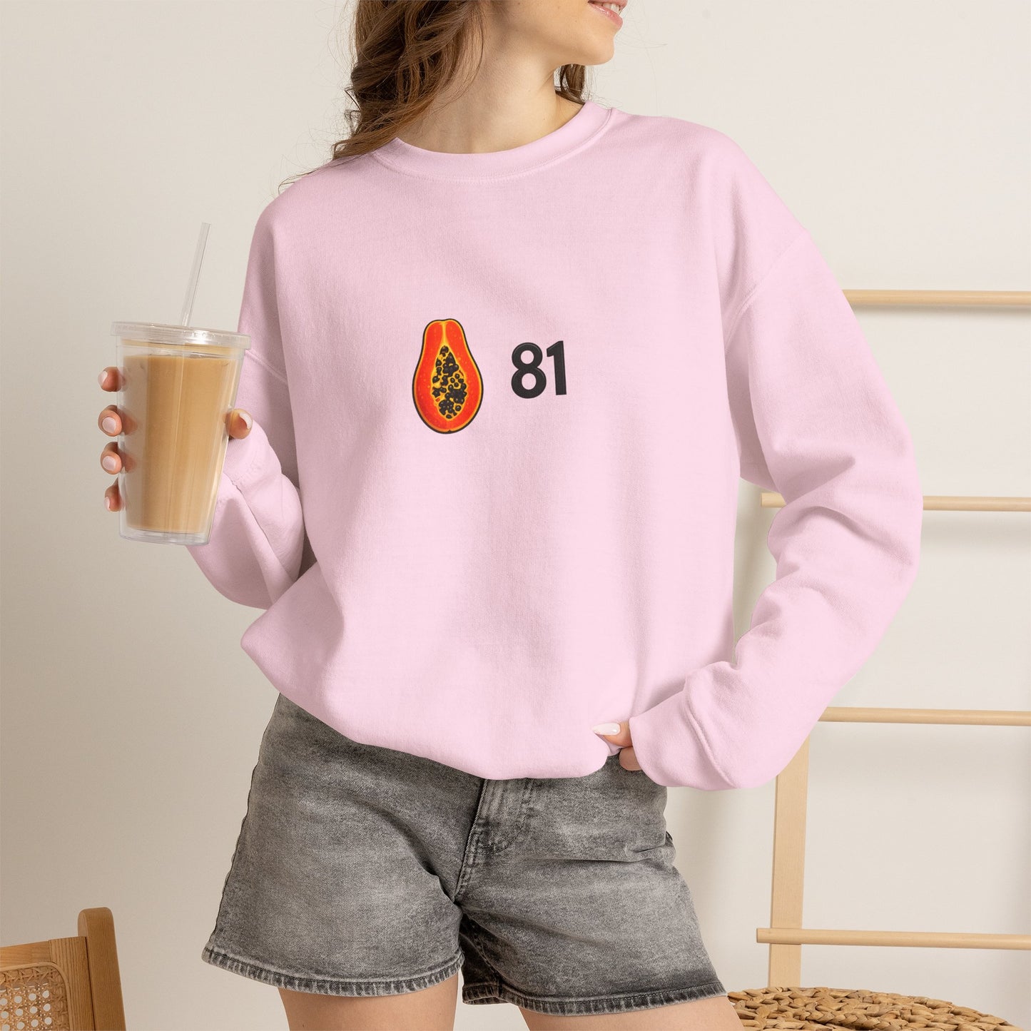 Papaya 81 Crewneck Sweatshirt Oscar Piastri Inspired