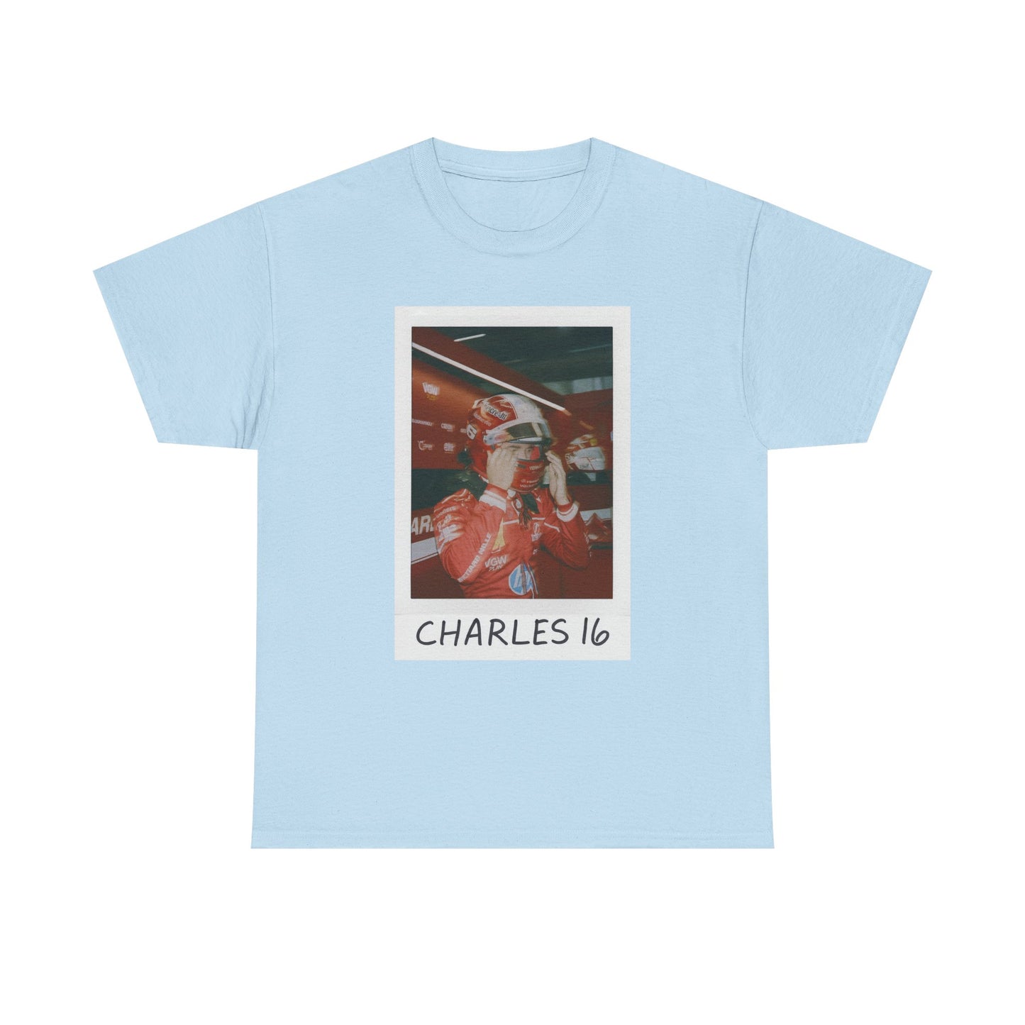 Charles Leclerc 16 F1 Polaroid T-Shirt