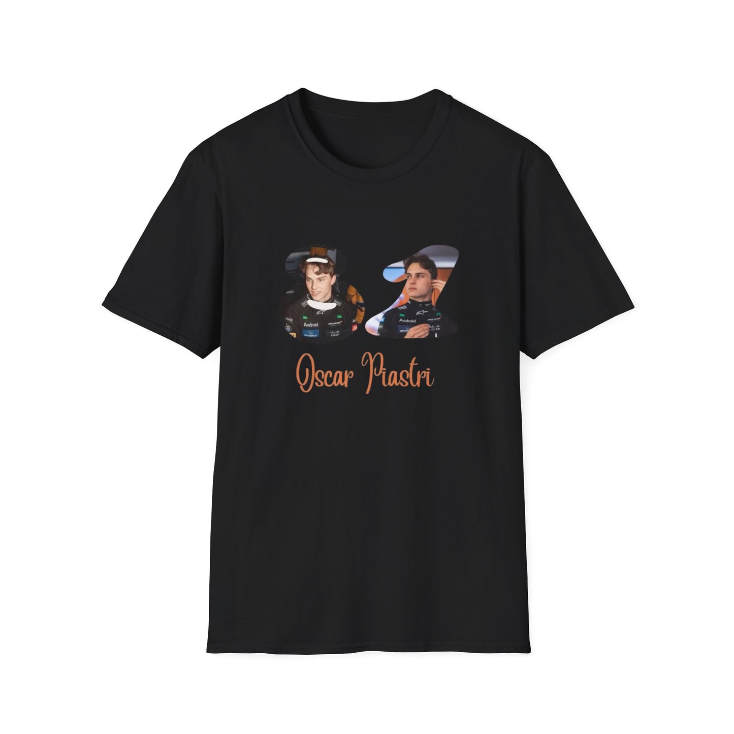 Oscar Piastri 81 photo collage T-Shirt
