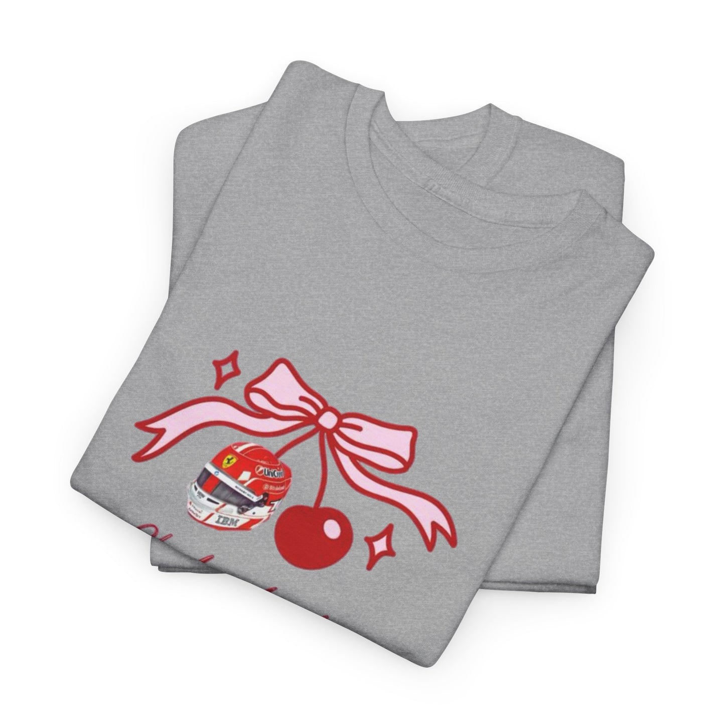 Charles Leclerc Aesthetic Cherry Candy Bow Tee