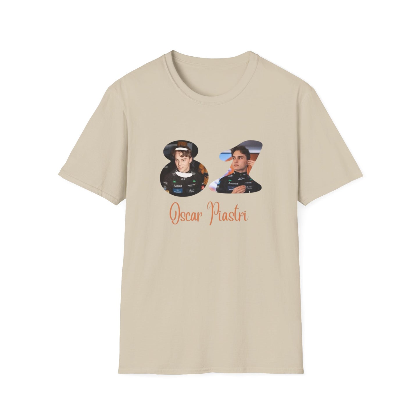 Oscar Piastri 81 photo collage T-Shirt