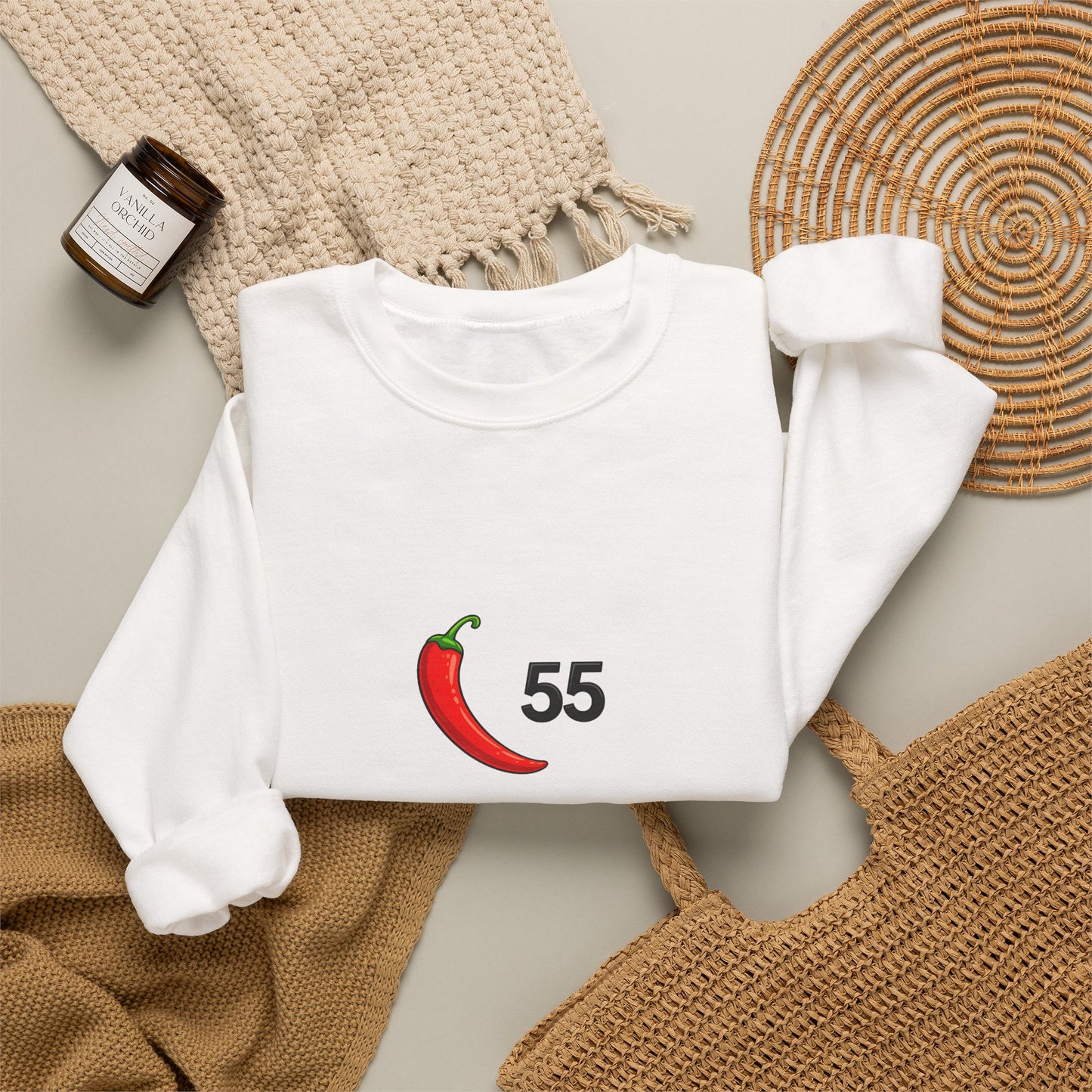 Carlos Sainz Chilli '55' Crewneck Sweatshirt