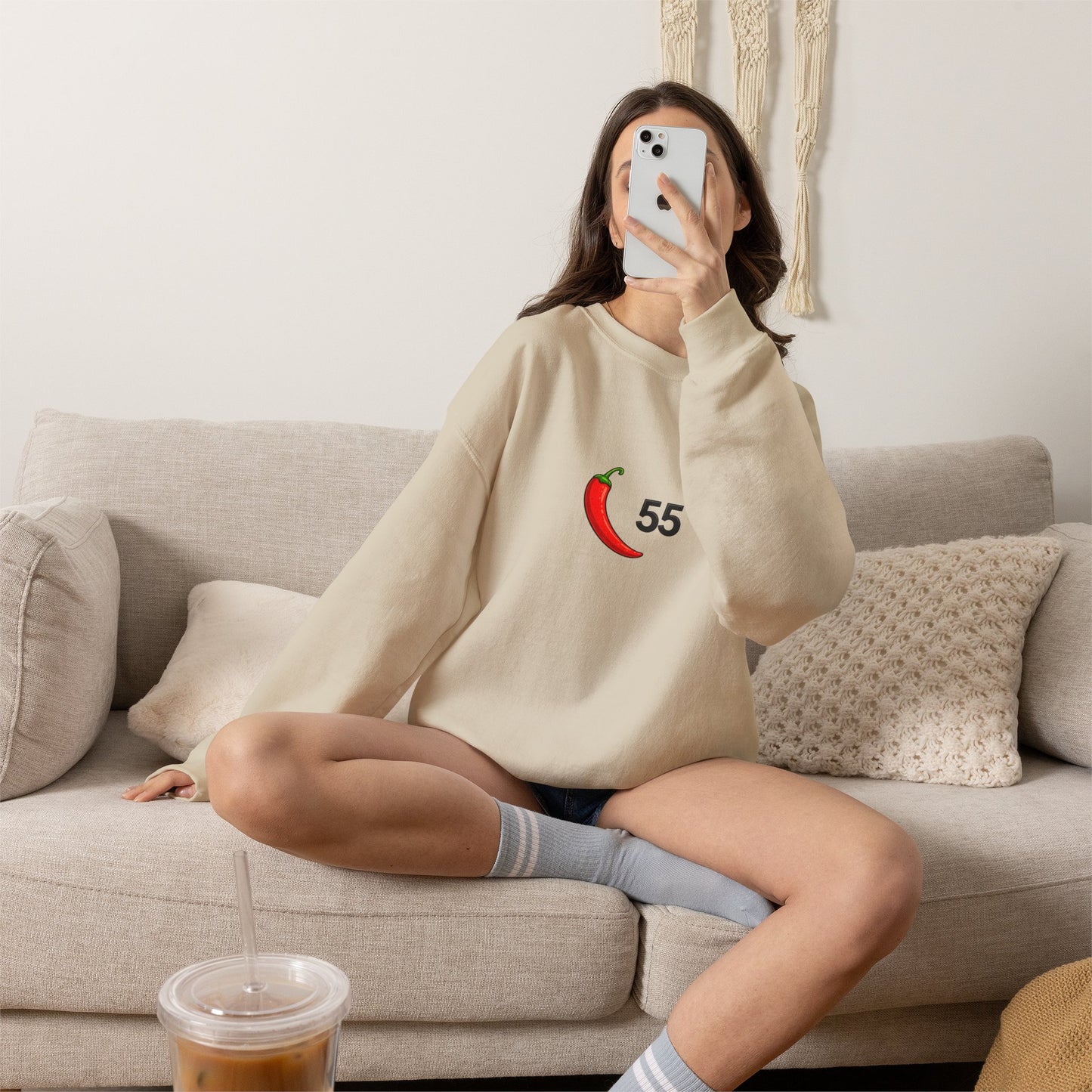 Carlos Sainz Chilli '55' Crewneck Sweatshirt