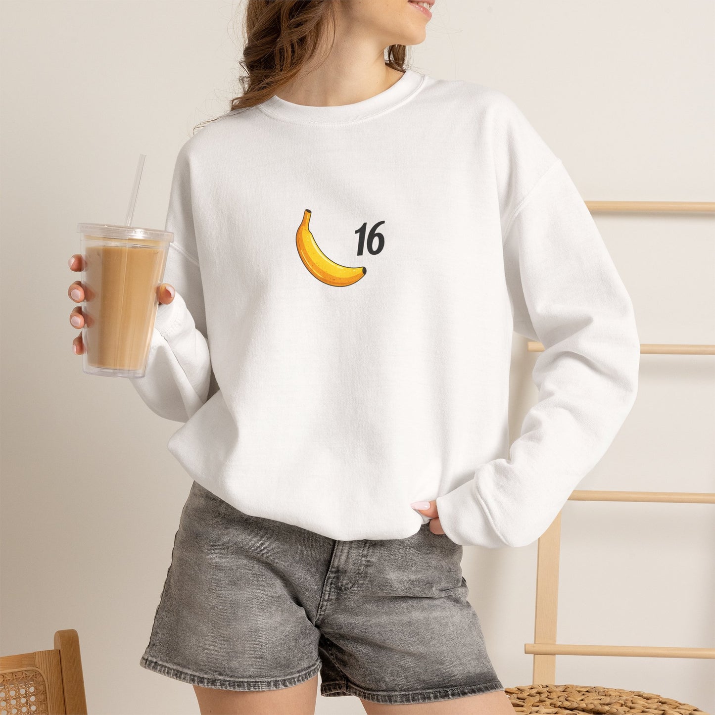 Banana 16 Crewneck Charles Leclerc Inspired Sweatshirt