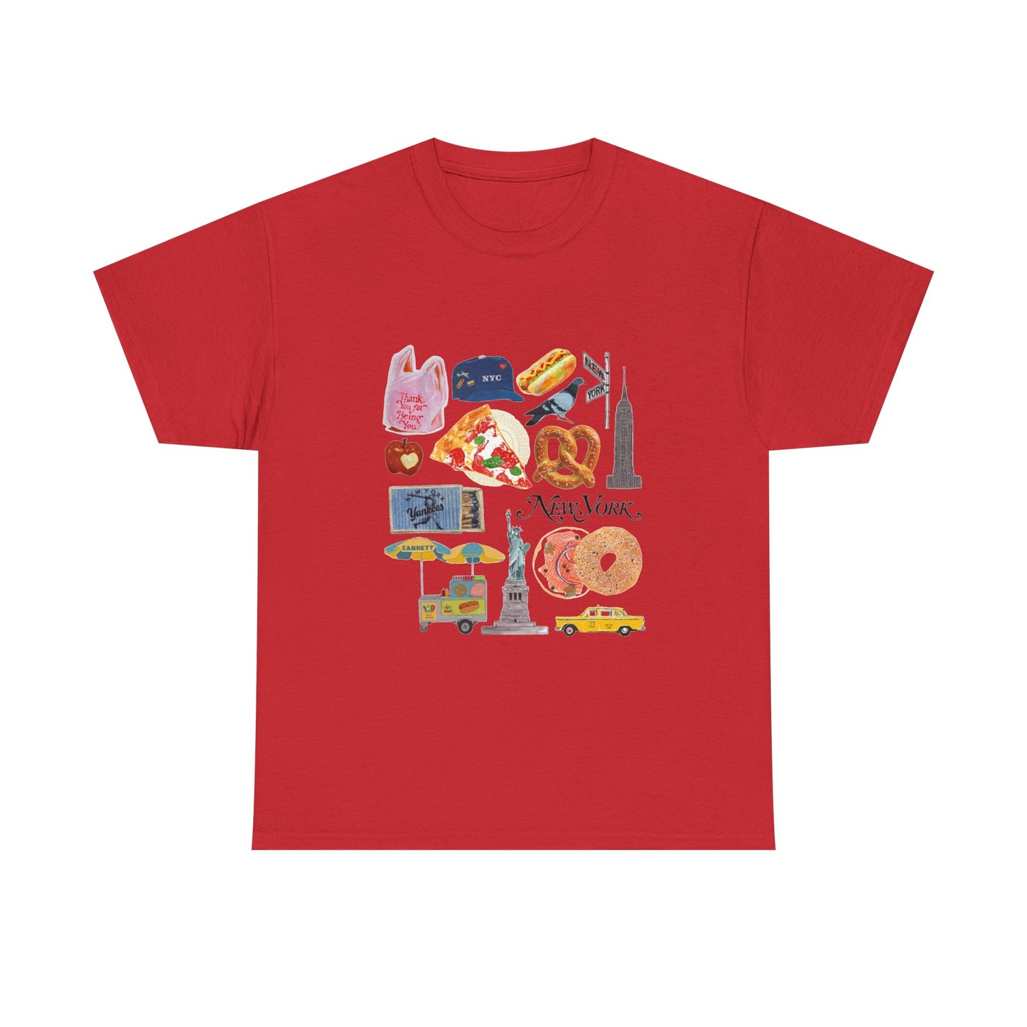 New York Aesthetic T-Shirt NYC Collage Tee