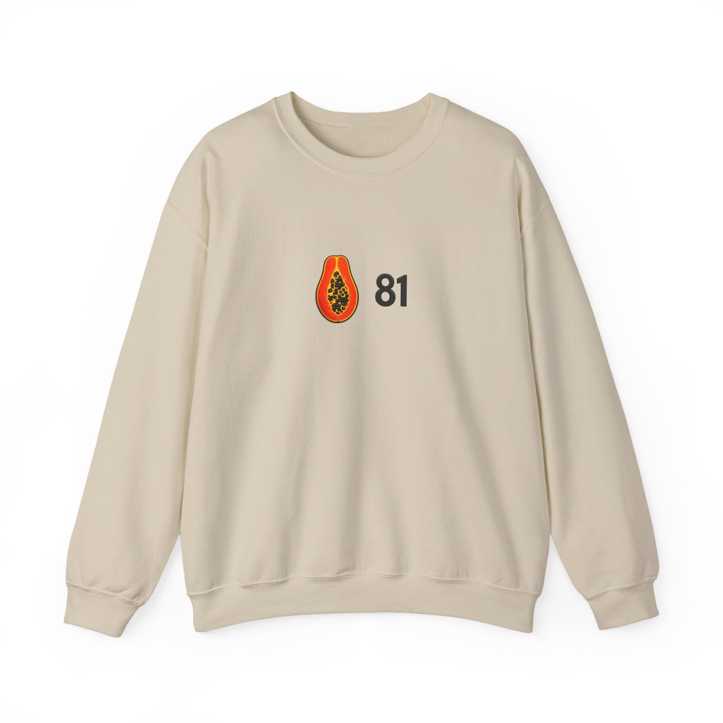 Papaya 81 Crewneck Sweatshirt Oscar Piastri Inspired