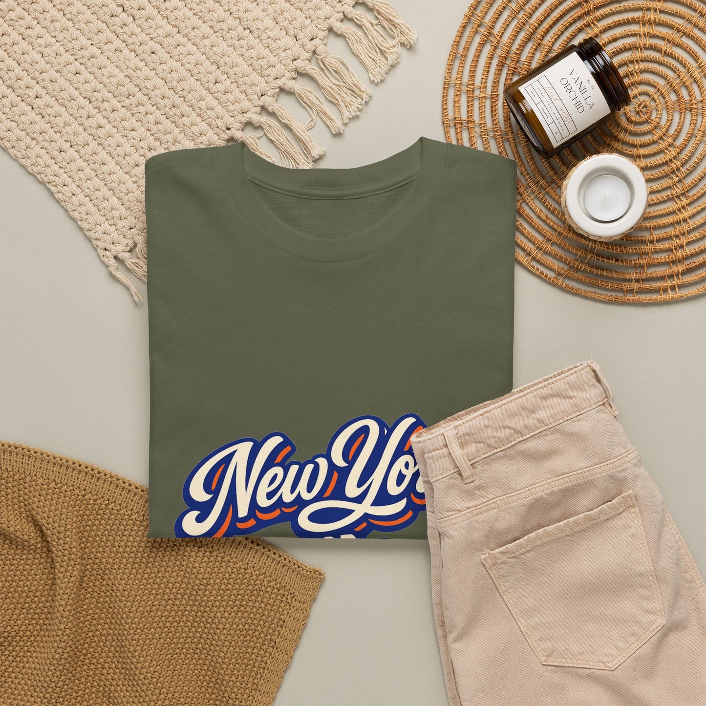 New York or Nowhere T-Shirt | Vintage Script NYC Tee