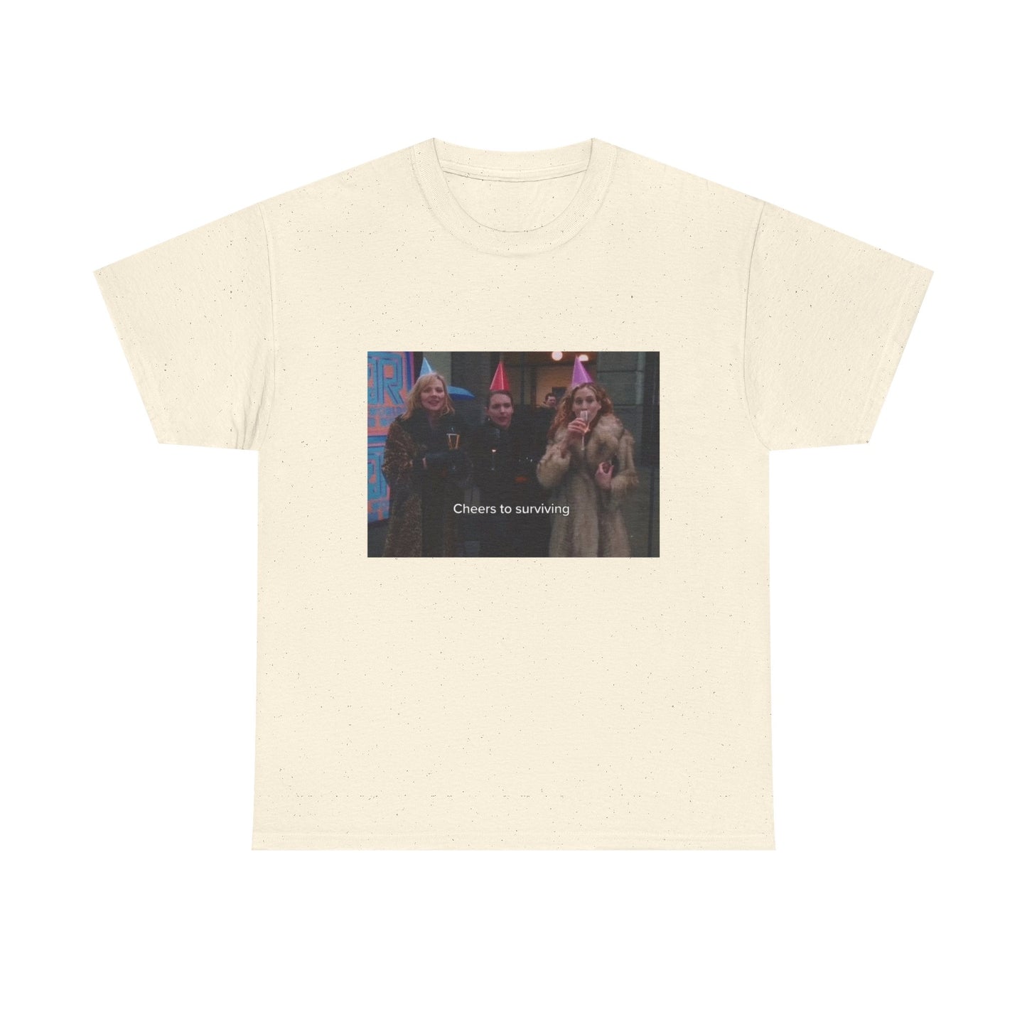 Manhattan Muses Tee "Cheers to Surviving" Tee
