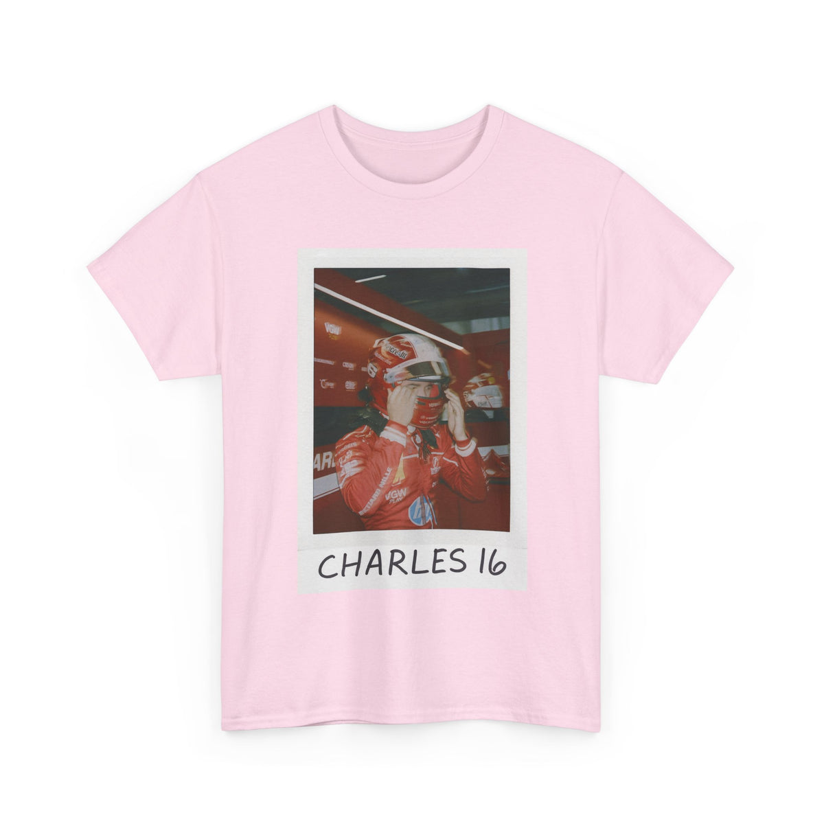 Charles Leclerc 16 F1 Polaroid T-Shirt