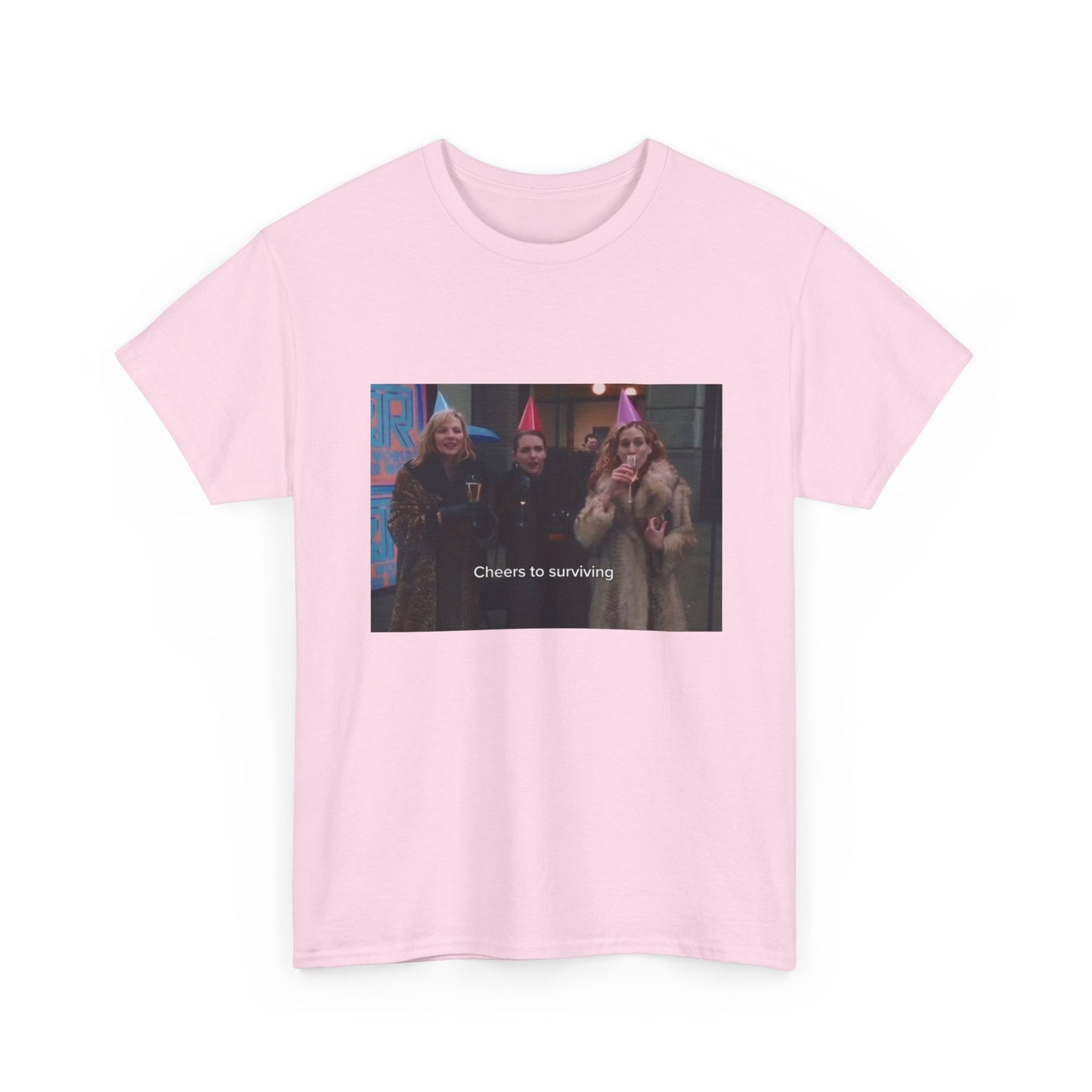 Manhattan Muses Tee "Cheers to Surviving" Tee
