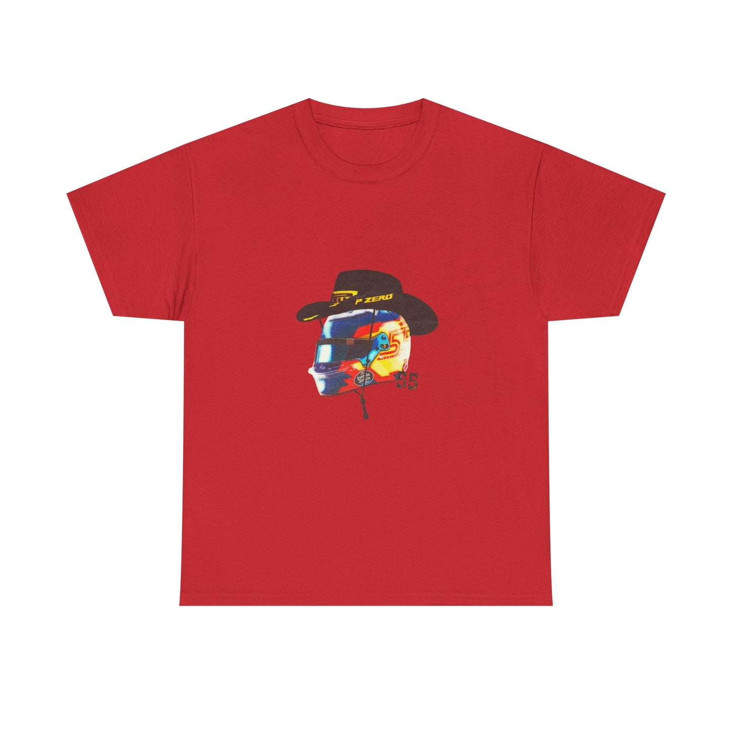 Cowboy Sainz Inspired Helmet T-Shirt