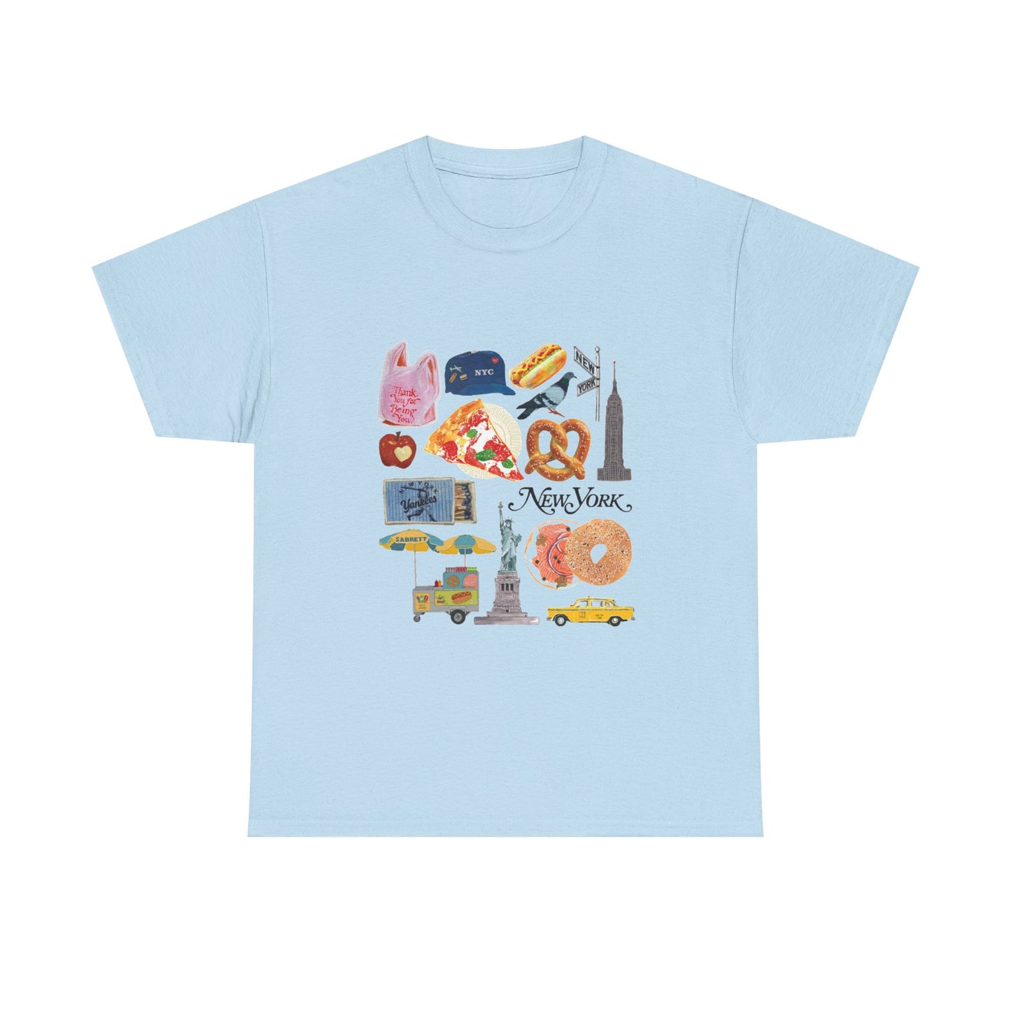 New York Aesthetic T-Shirt NYC Collage Tee
