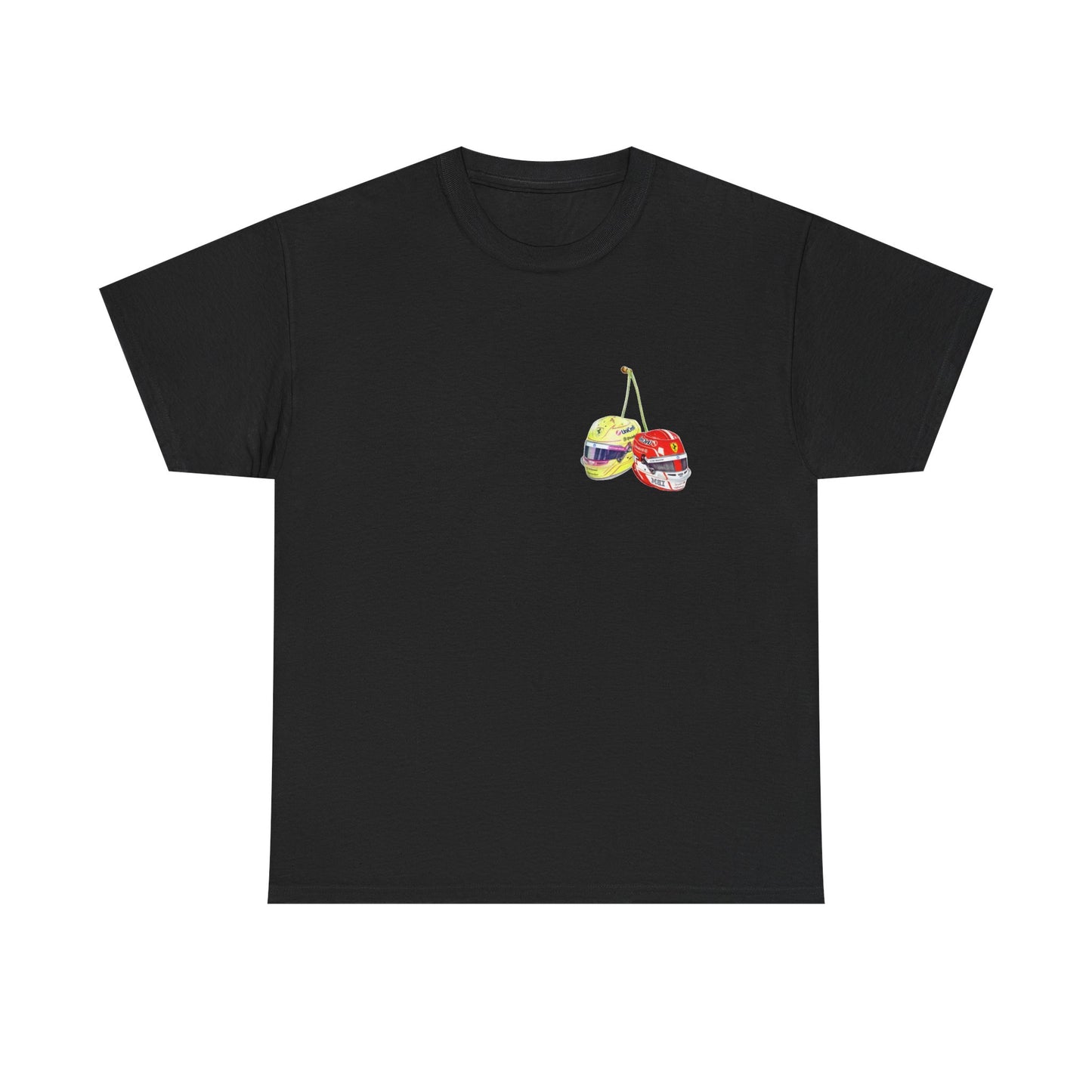 F1 Helmet Shirt Lewis Hamilton & Charles Leclerc Tee