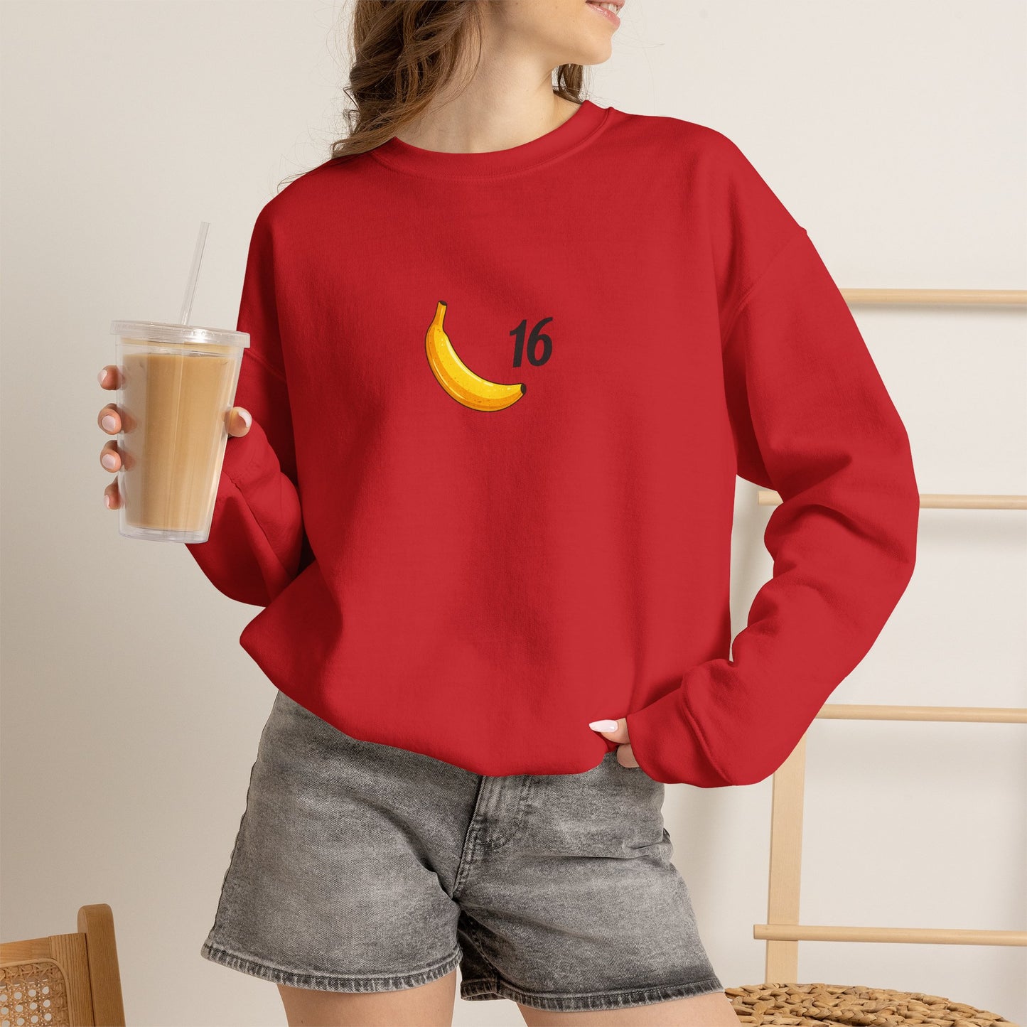 Banana 16 Crewneck Charles Leclerc Inspired Sweatshirt