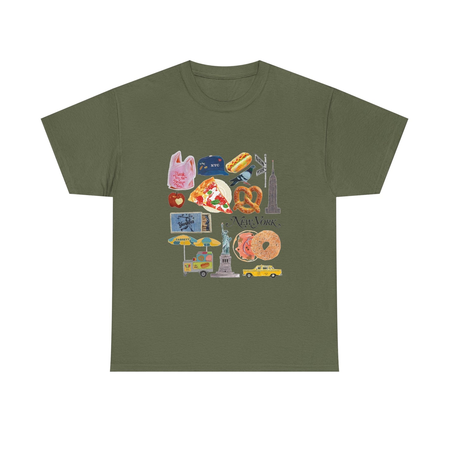 New York Aesthetic T-Shirt NYC Collage Tee