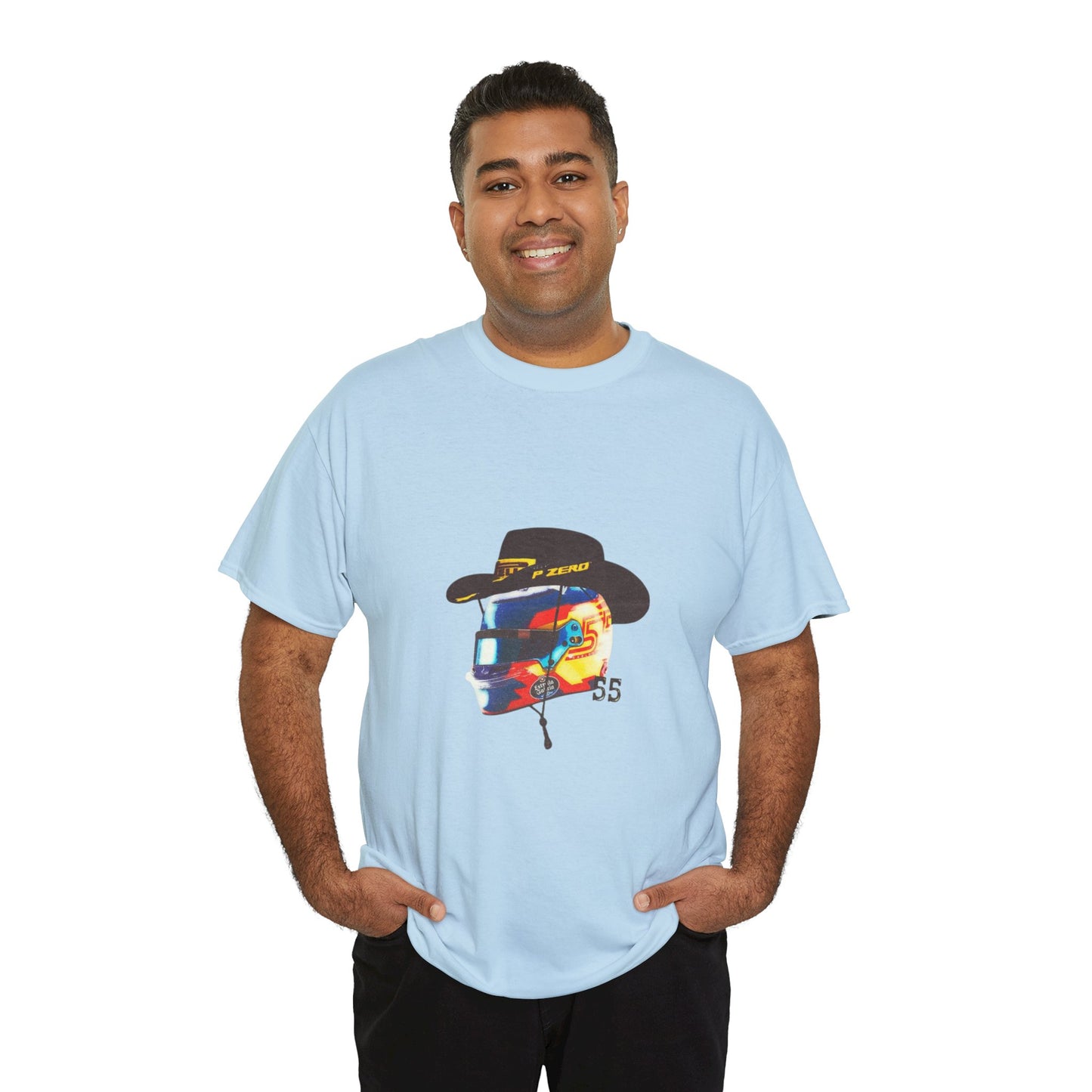 Cowboy Sainz Inspired Helmet T-Shirt
