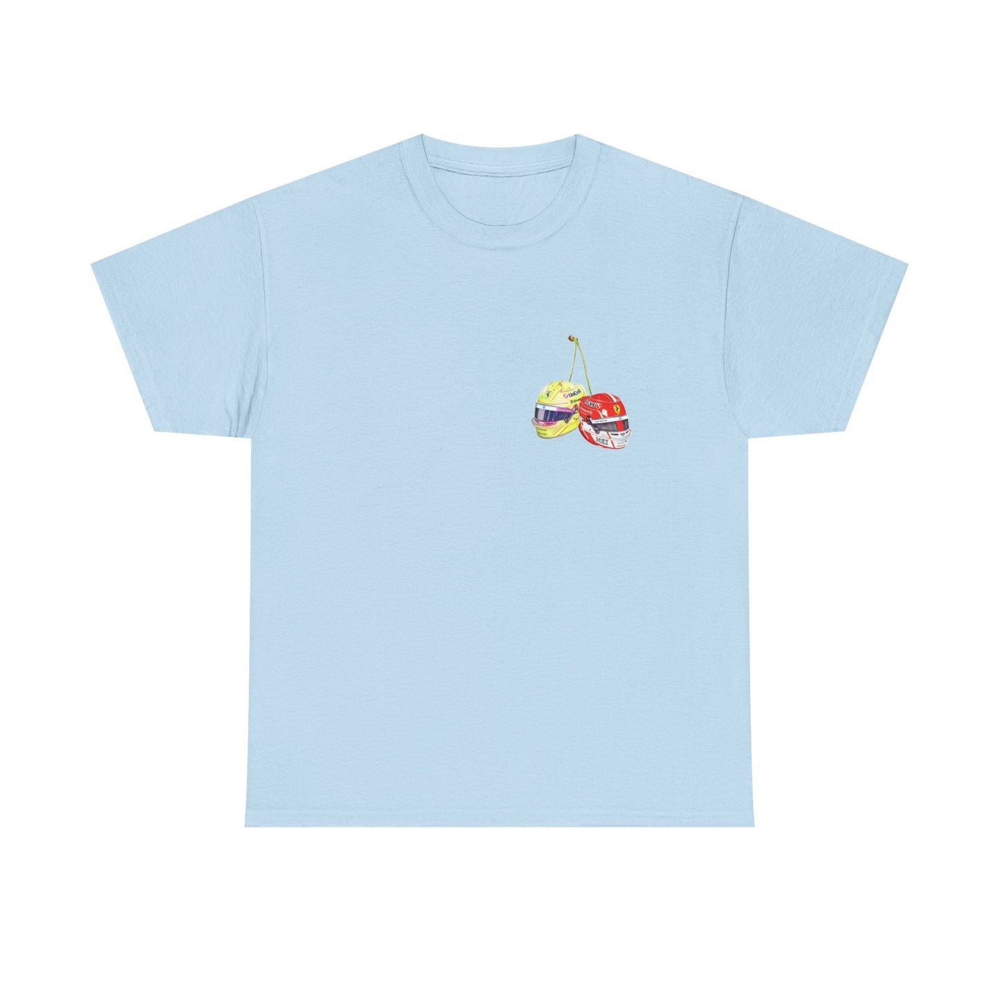 F1 Helmet Shirt Lewis Hamilton & Charles Leclerc Tee