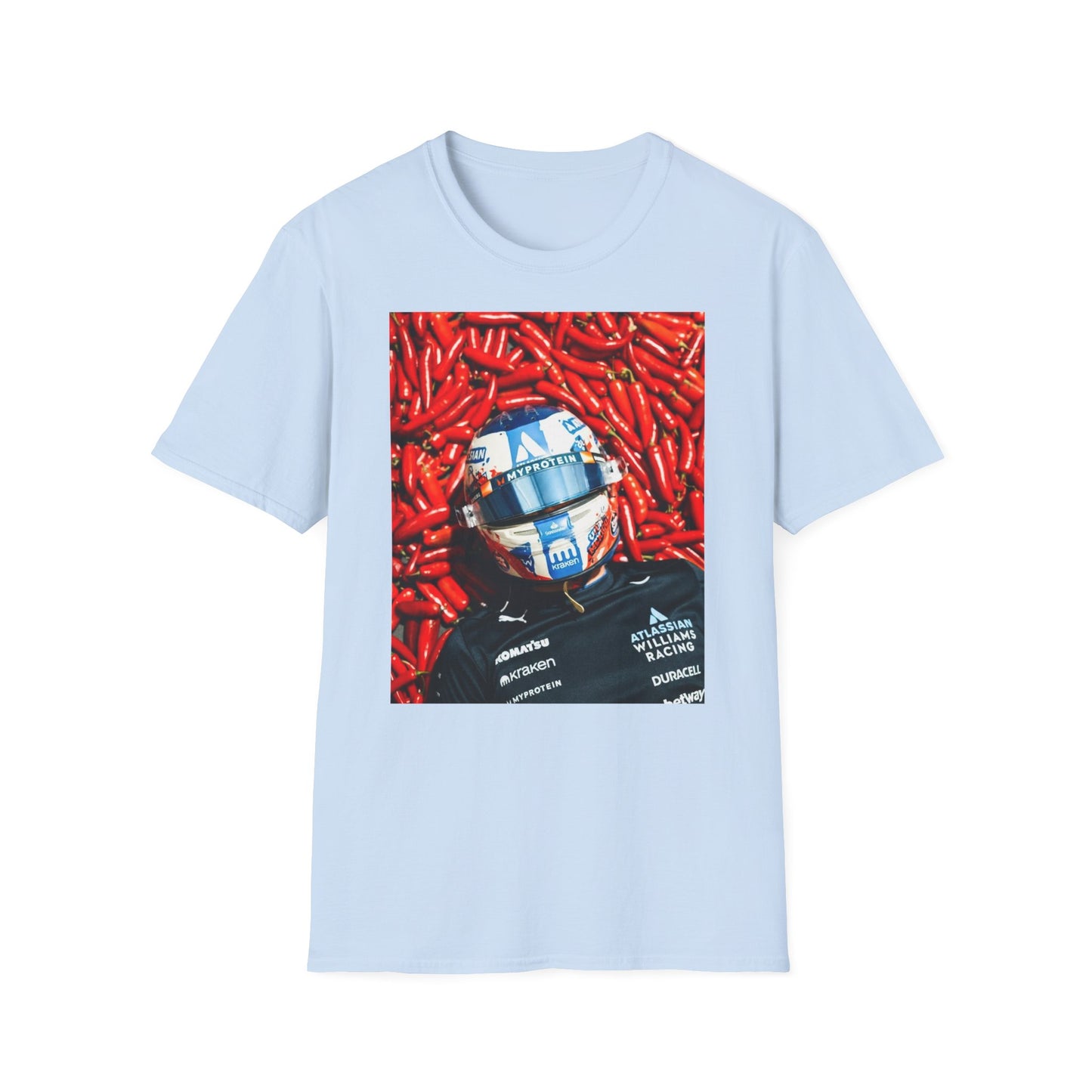 Carlos Sainz Red Chili Peppers T-Shirt | Motorsport Art