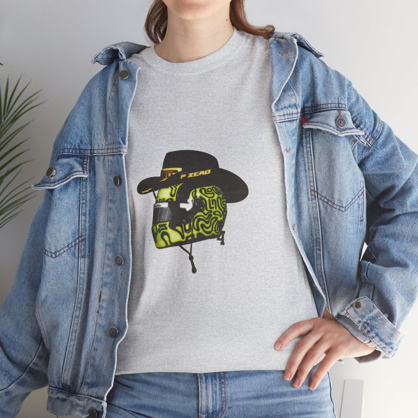 Cowboy F1 LN Inspired Helmet T-Shirt