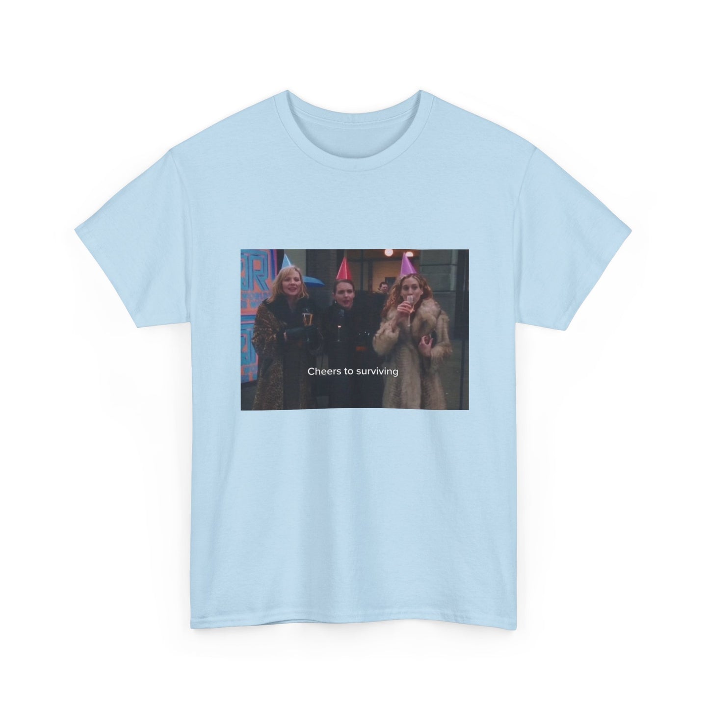 Manhattan Muses Tee "Cheers to Surviving" Tee