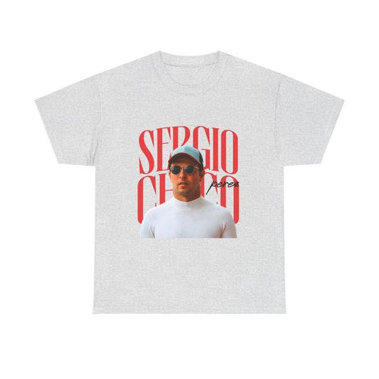 Sergio Pérez T-Shirt | Bold Red Text Graphic Tee