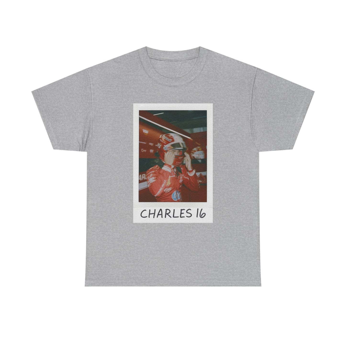 Charles Leclerc 16 F1 Polaroid T-Shirt