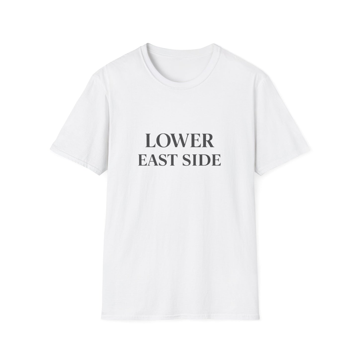 Lower East Side T-Shirt — Minimal NYC Neighborhood Tee