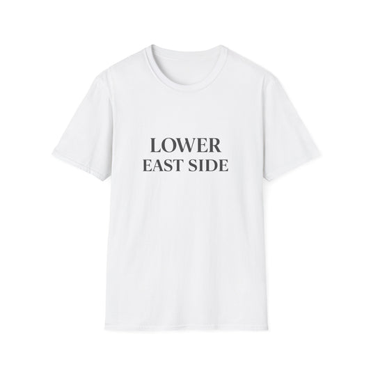 Lower East Side T-Shirt — Minimal NYC Neighborhood Tee