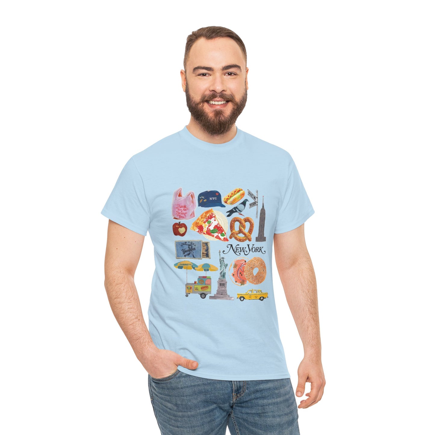 New York Aesthetic T-Shirt NYC Collage Tee