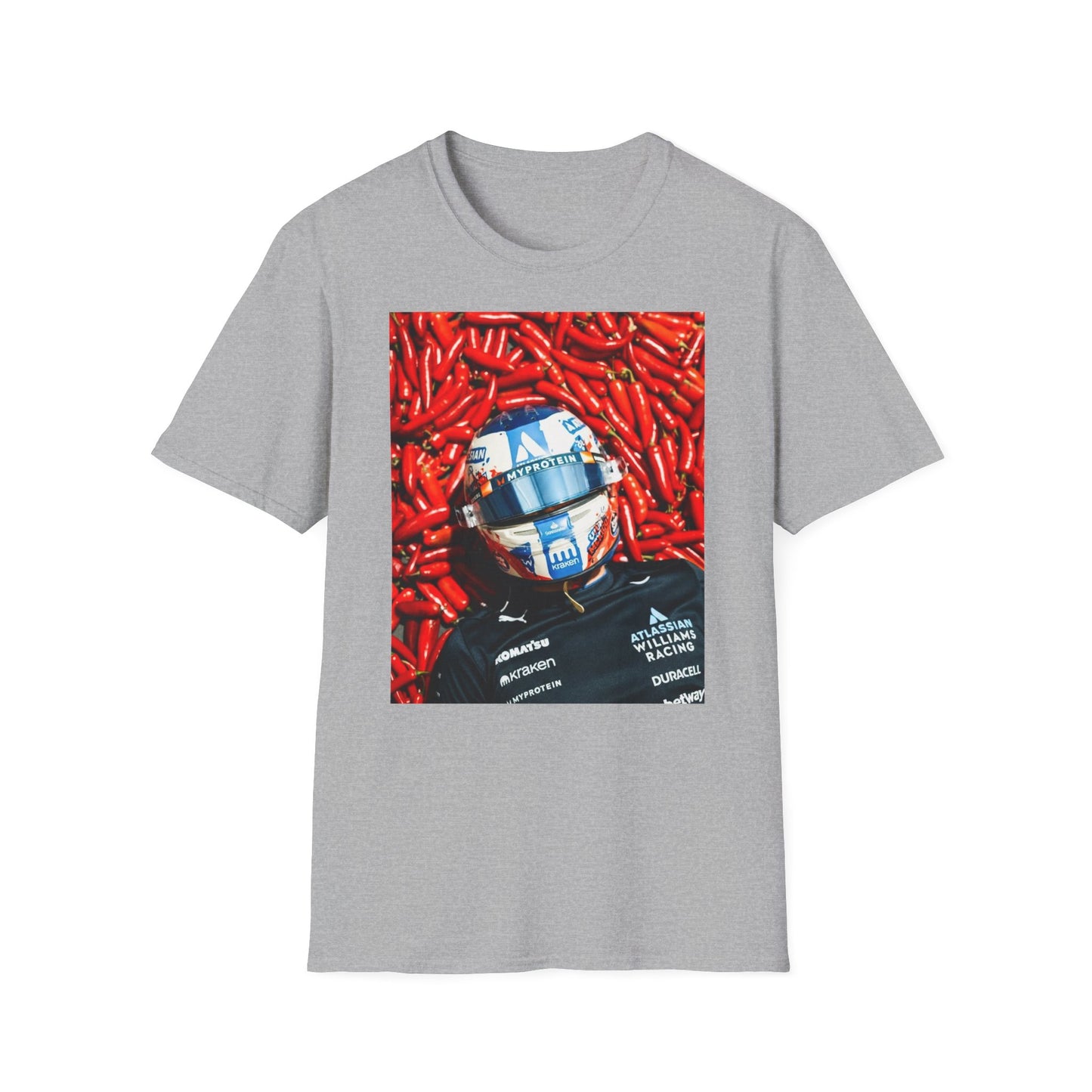 Carlos Sainz Red Chili Peppers T-Shirt | Motorsport Art