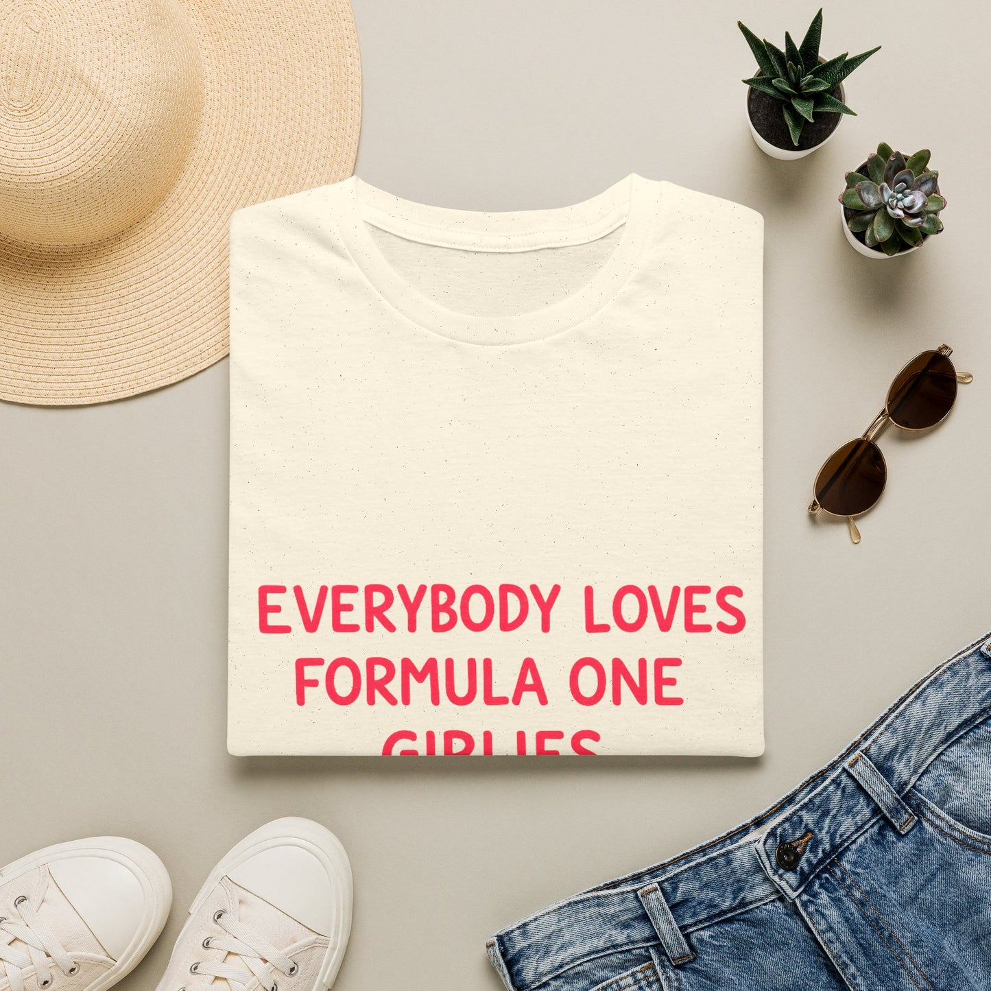 Everybody Loves Formula One Girlies Tee