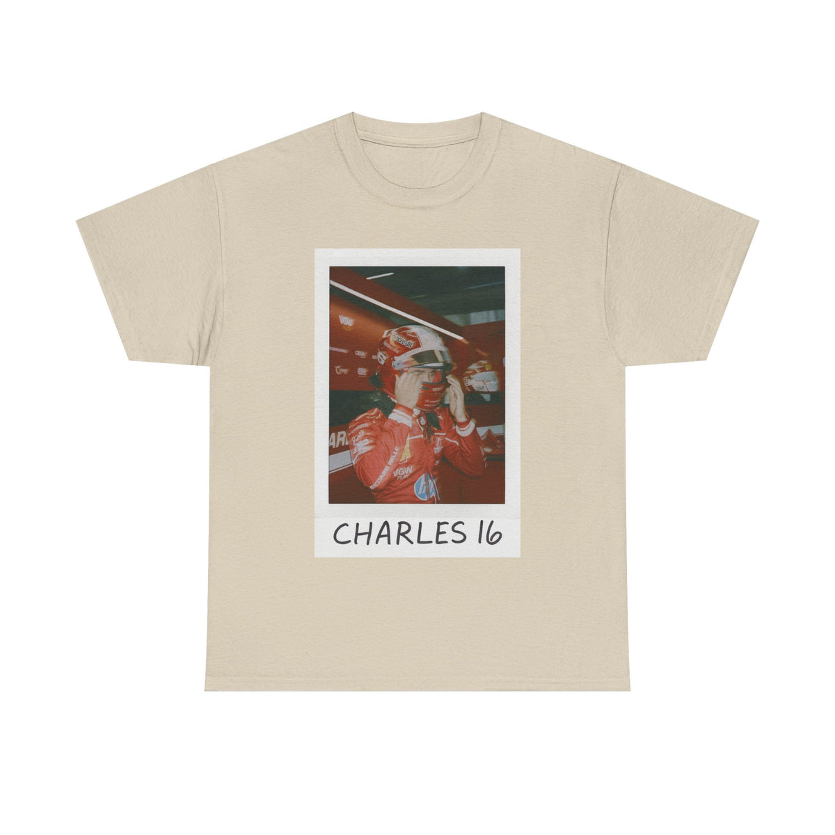 Charles Leclerc 16 F1 Polaroid T-Shirt