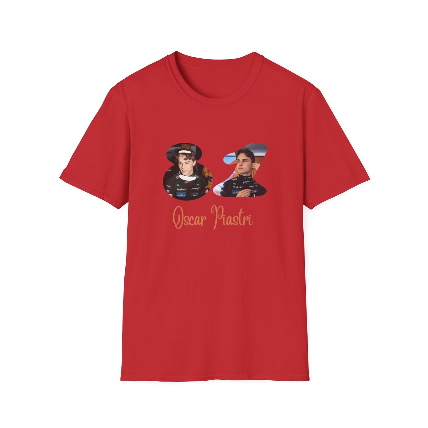Oscar Piastri 81 photo collage T-Shirt
