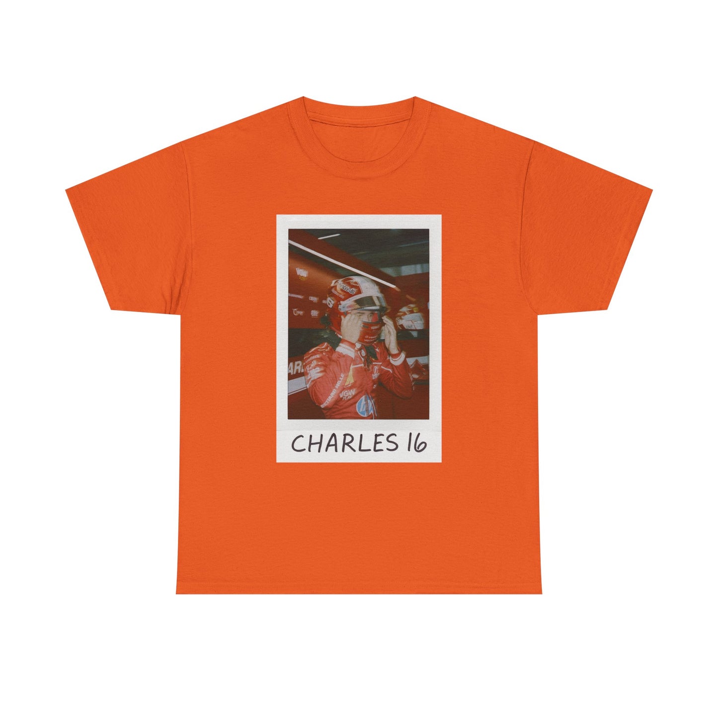 Charles Leclerc 16 F1 Polaroid T-Shirt