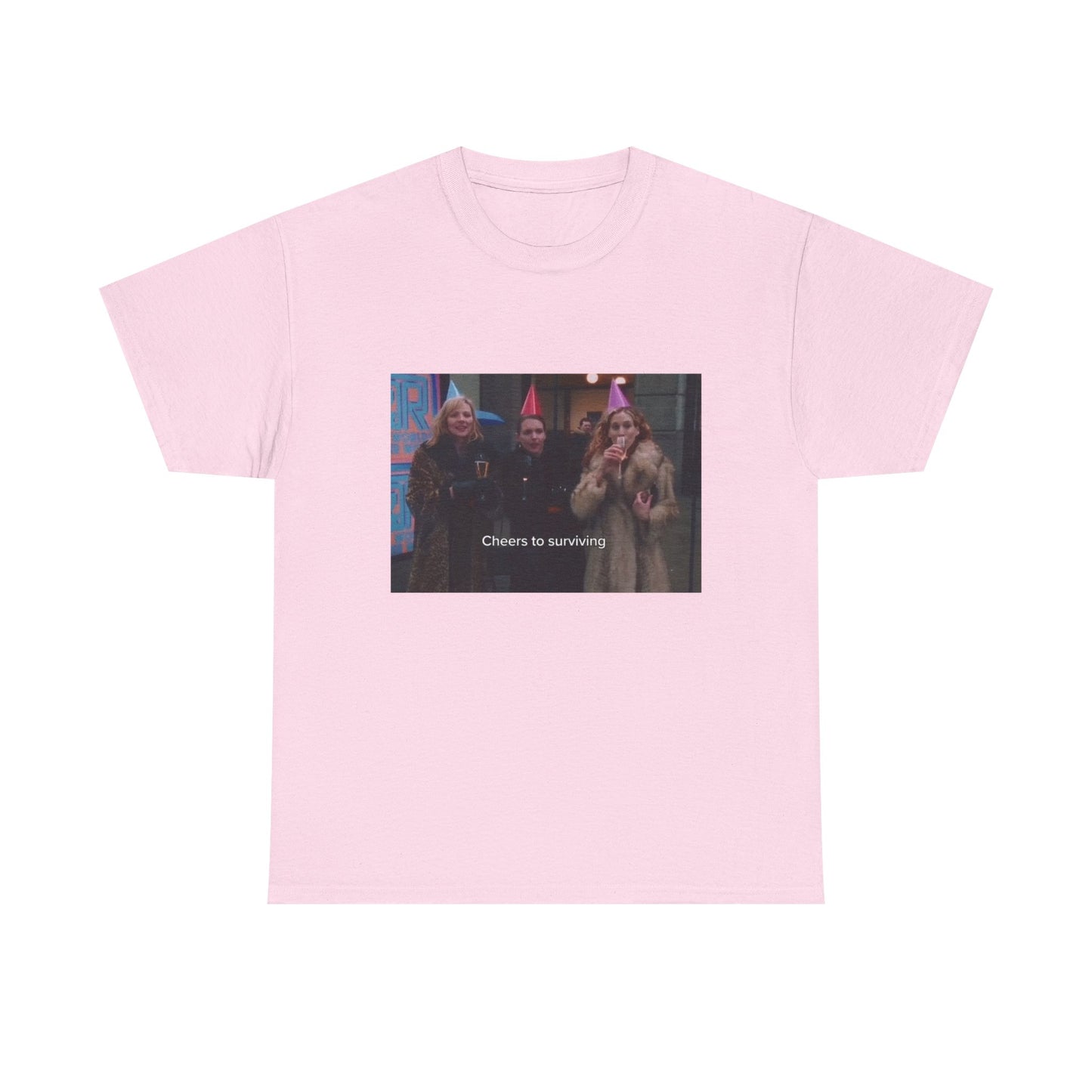 Manhattan Muses Tee "Cheers to Surviving" Tee