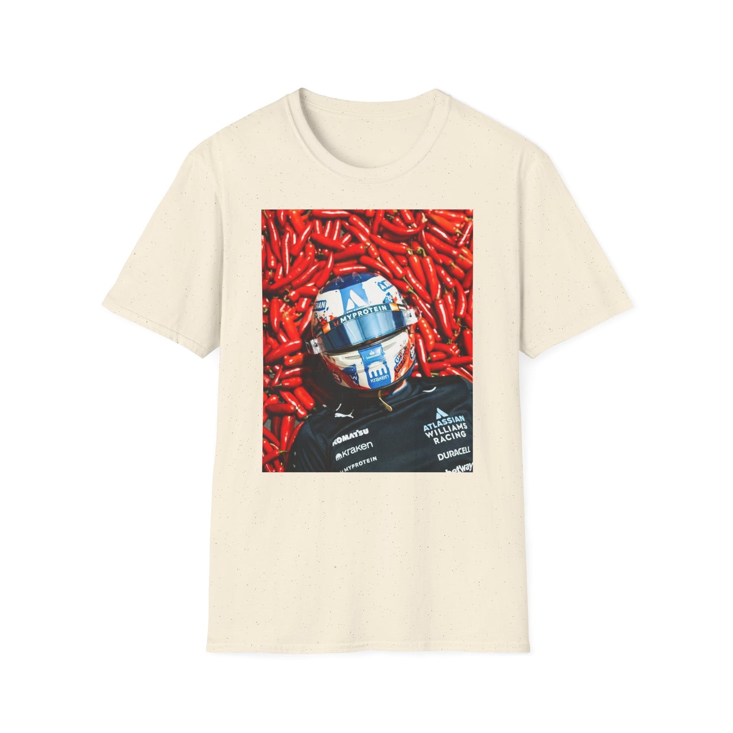 Carlos Sainz Red Chili Peppers T-Shirt | Motorsport Art