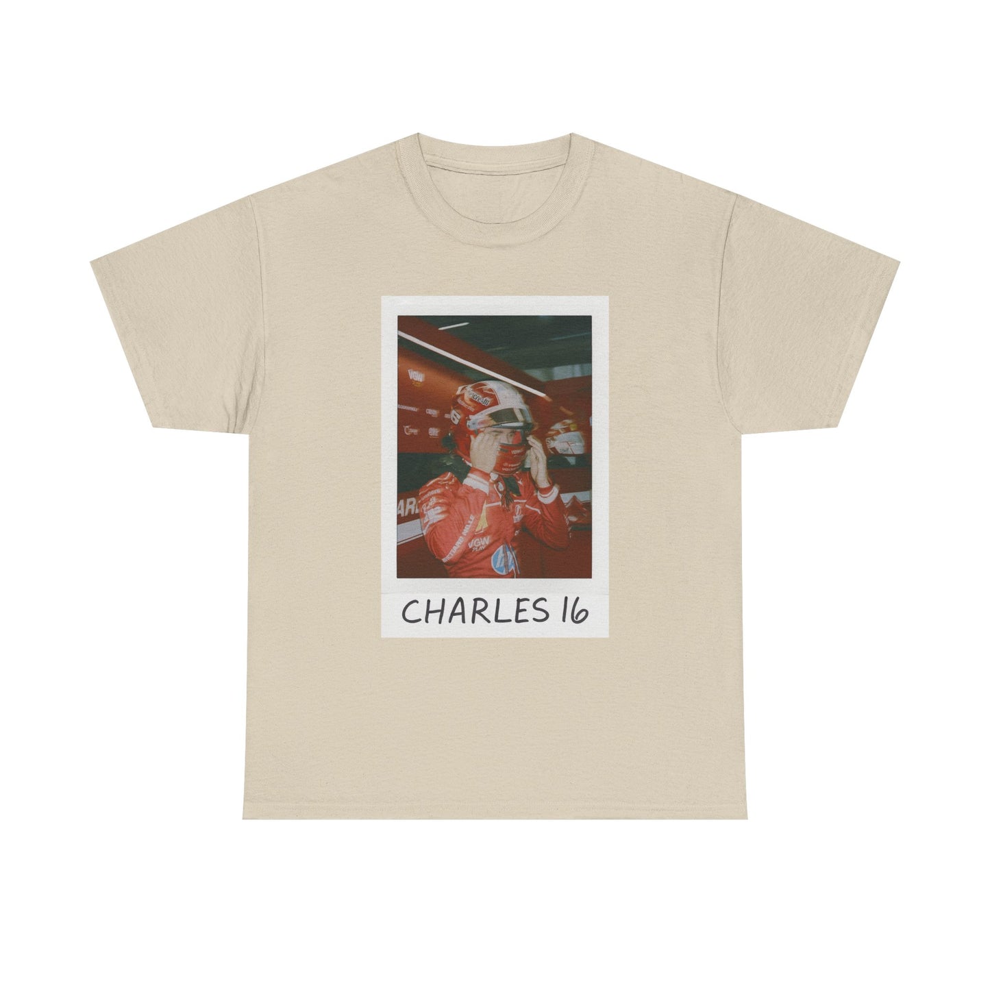 Charles Leclerc 16 F1 Polaroid T-Shirt