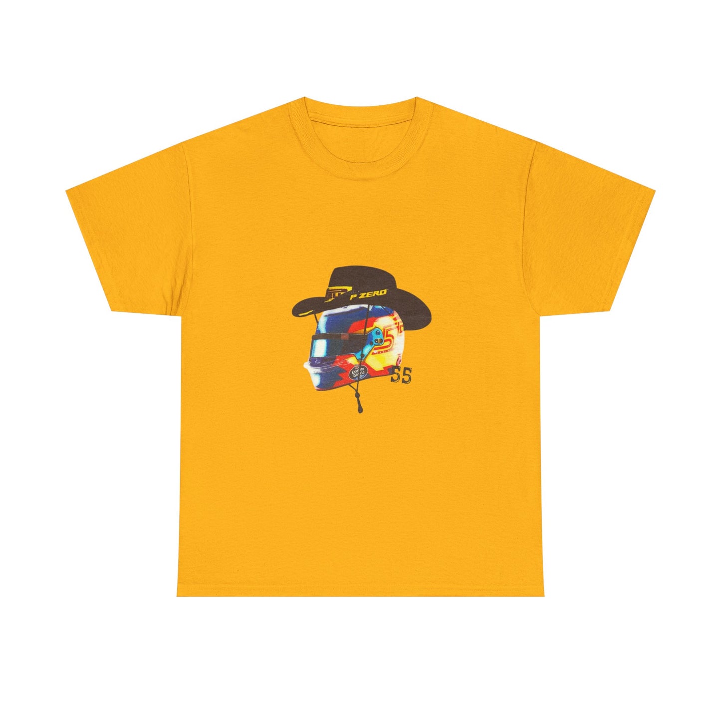 Cowboy Sainz Inspired Helmet T-Shirt